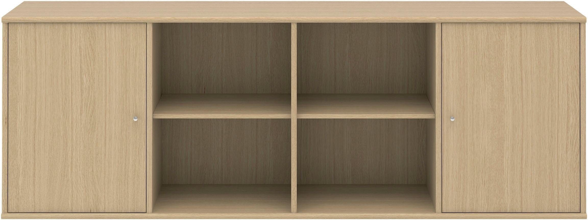 Hammel Furniture Sideboard »Mistral, Hochwertig Schrank, hängend/stehend montierbar«, mit zwei Türen, B: 177 cm, anpassungsbar Designmöbel