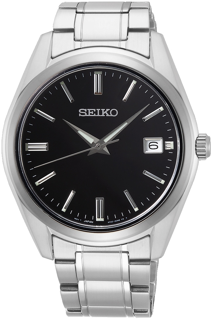 Seiko Quarzuhr »Herren Quarz Saphirglas SUR3...