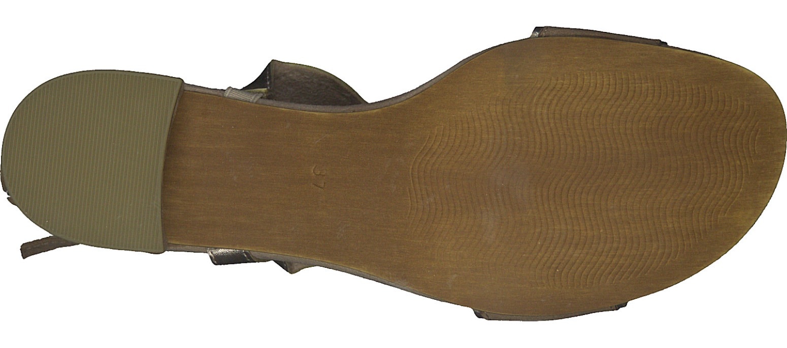 MARCO TOZZI Sandalette, Blockabsatz, Sommerschuh, Riemchensandale mit verstellbarer Schnalle