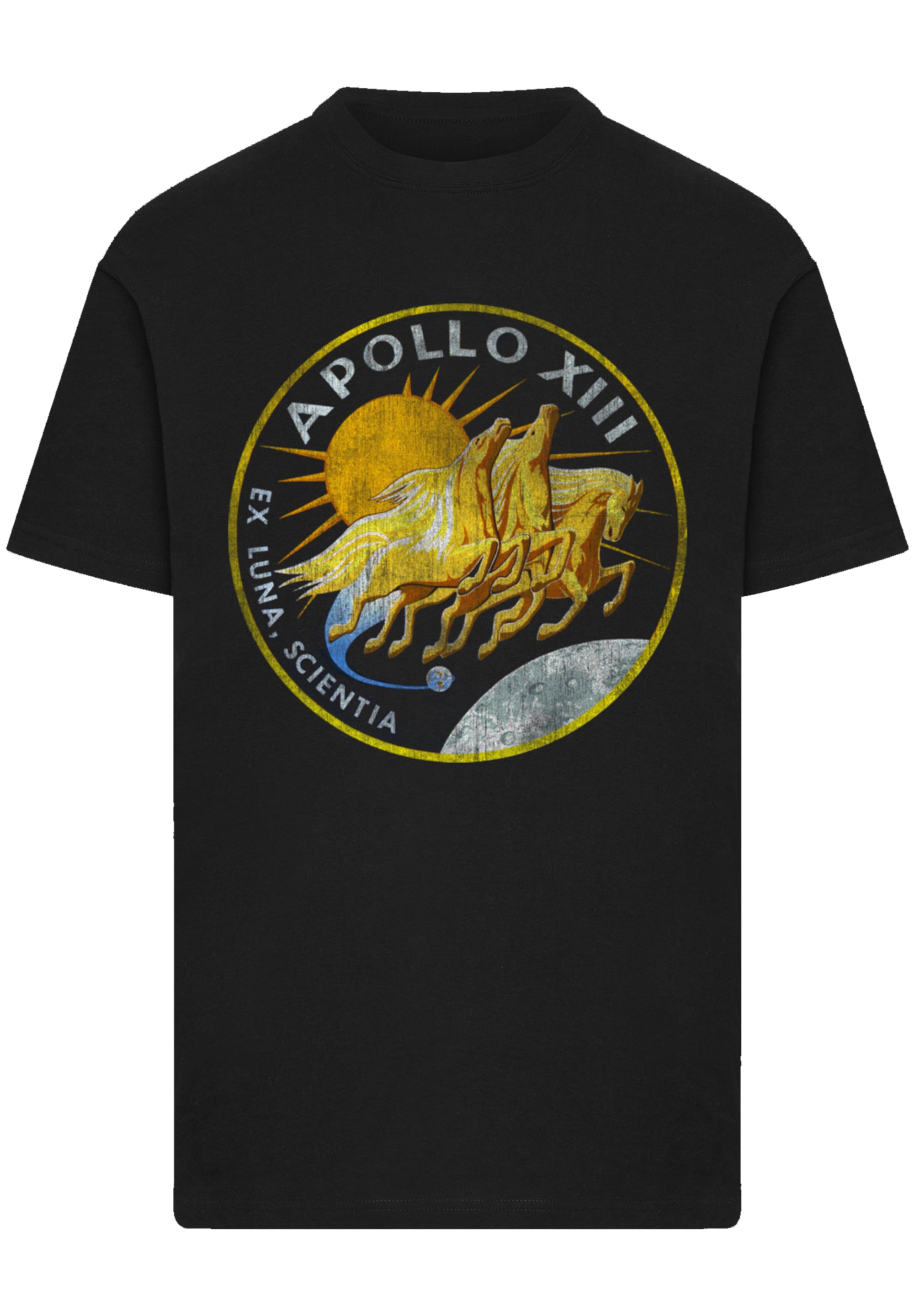 F4NT4STIC T-Shirt »NASA Apollo 13 Mission Badge Distressed«, Premium Qualität