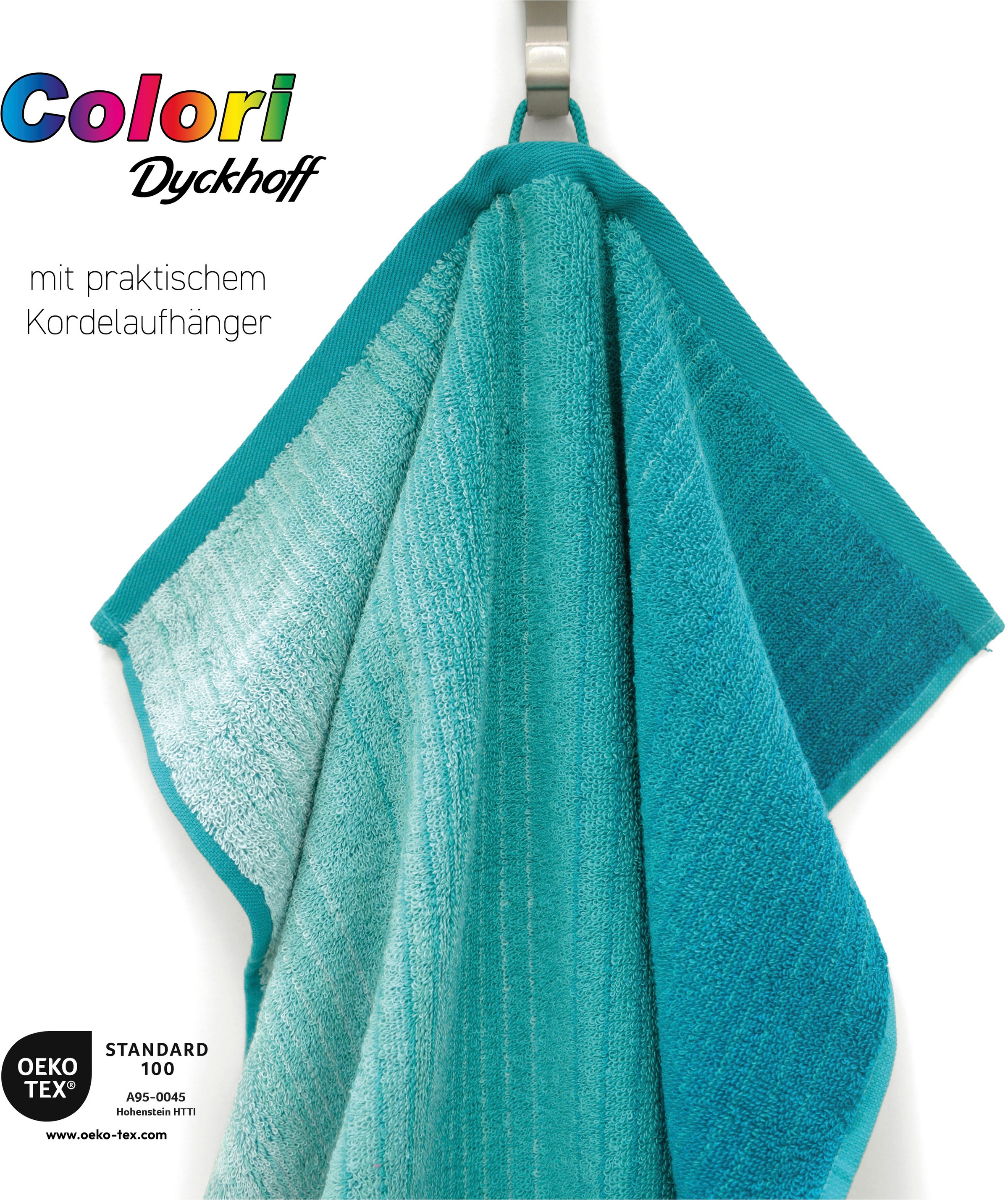 Dyckhoff Handtücher »Colori«, (Packung, 1 St.), mit Farbverlauf