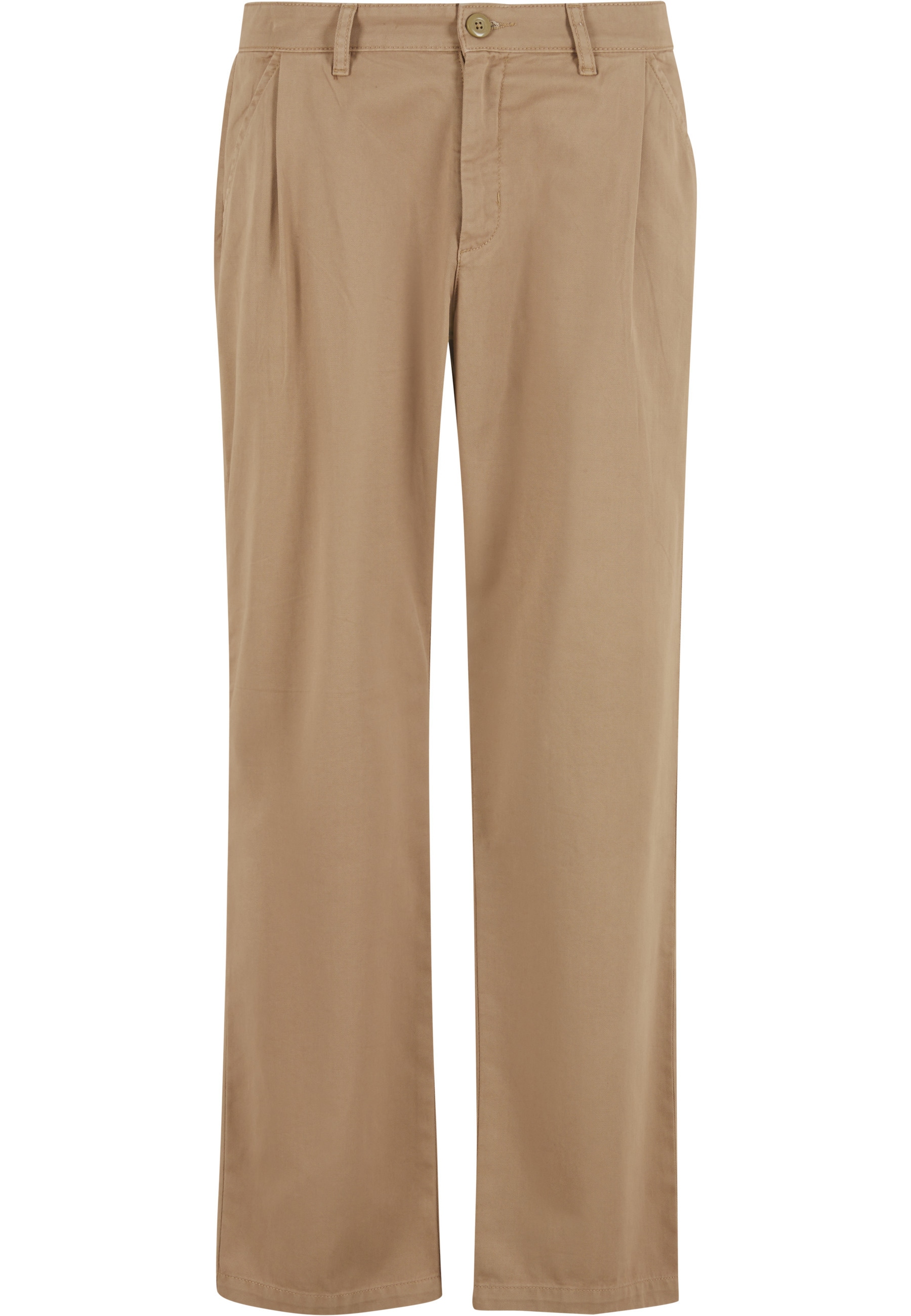 URBAN CLASSICS Stoffhose »Urban Classics Pleated Twill Pants«