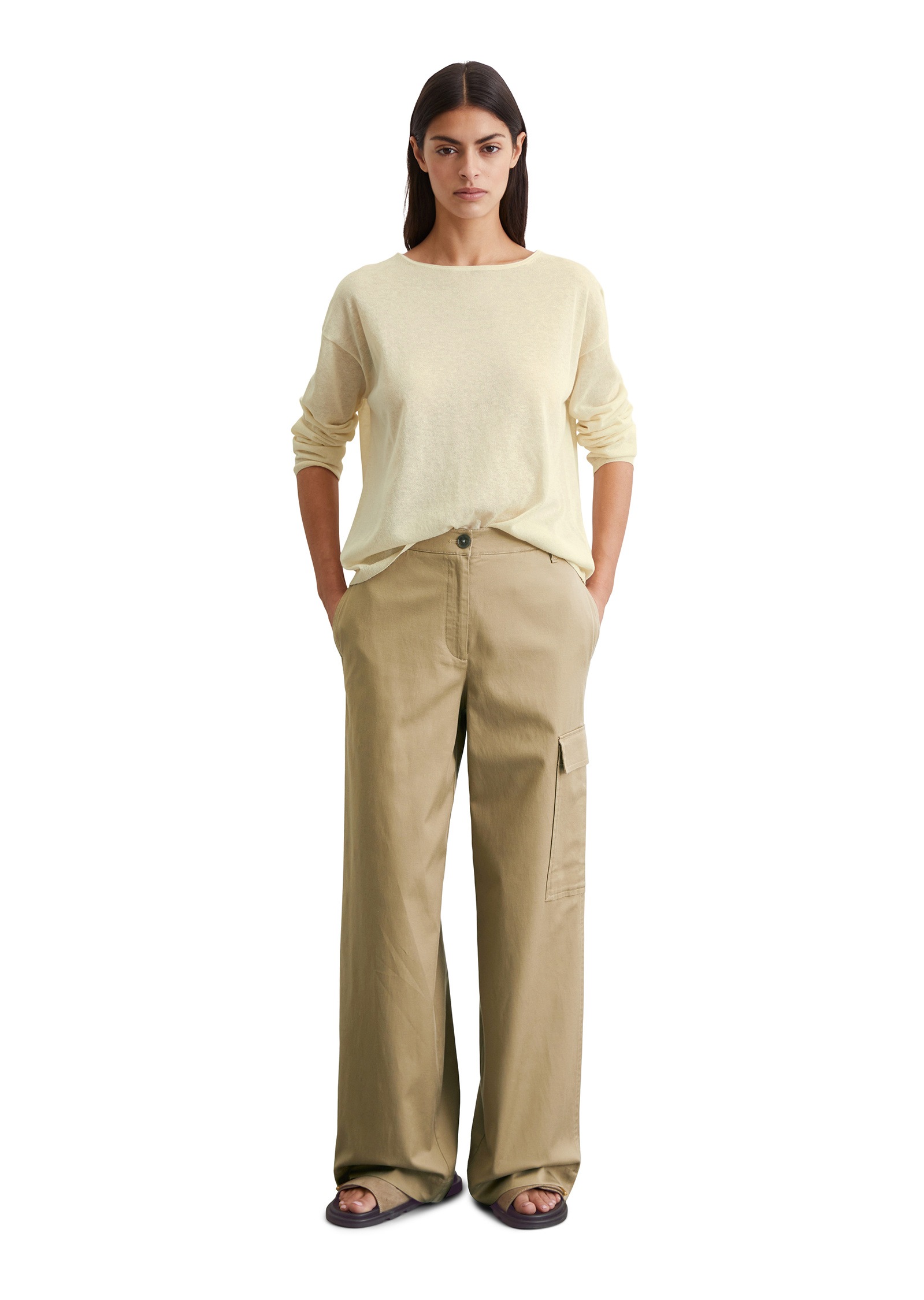 Marc O'Polo Strickpullover »aus Organic Cotton-Mix«