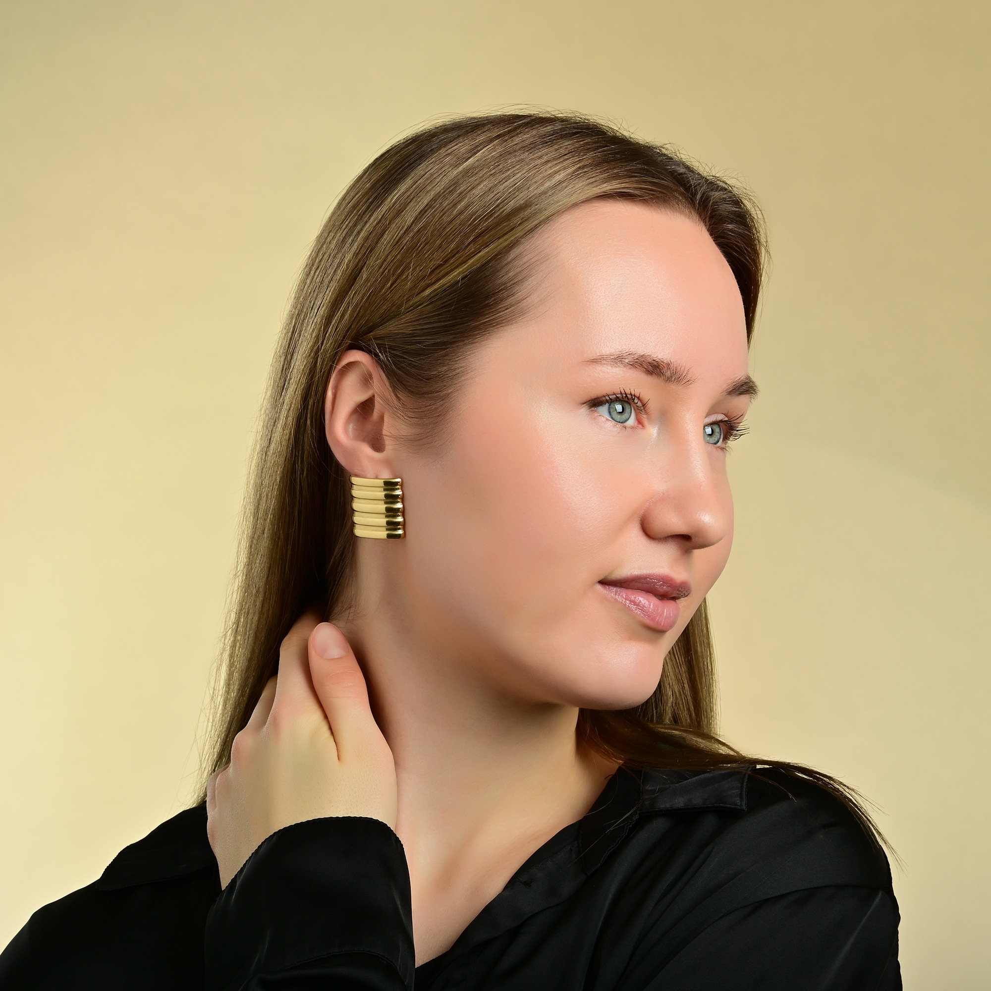 Adelia´s Paar Ohrhänger "Damen Ohrringe – Ohrstecker aus Edelstahl" Ein sti günstig online kaufen