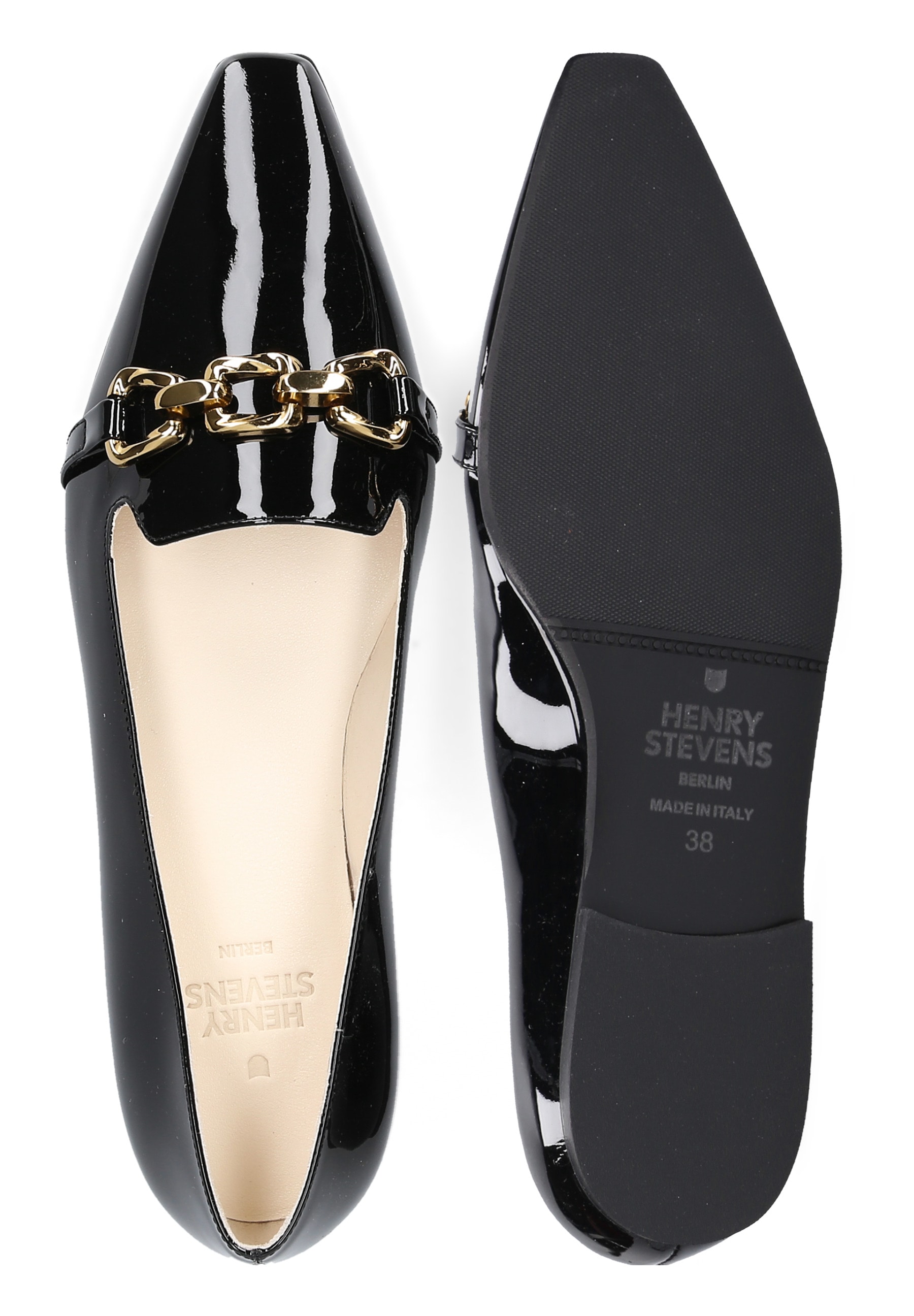 Henry Stevens Loafer "Madison HVL", Damen Pump mit Absatz handgefertigt, Le günstig online kaufen