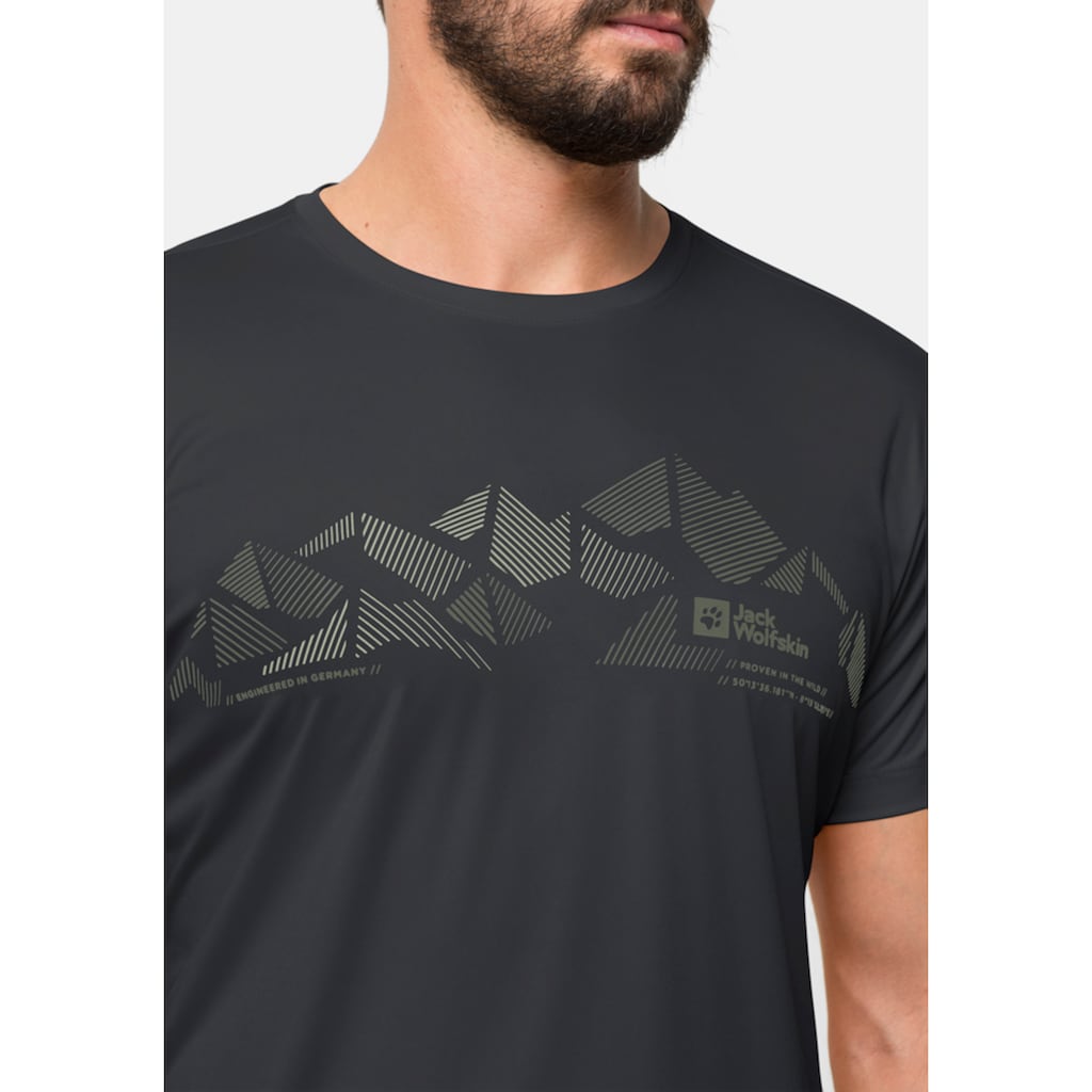 Jack Wolfskin T-Shirt »PEAK GRAPHIC T M«