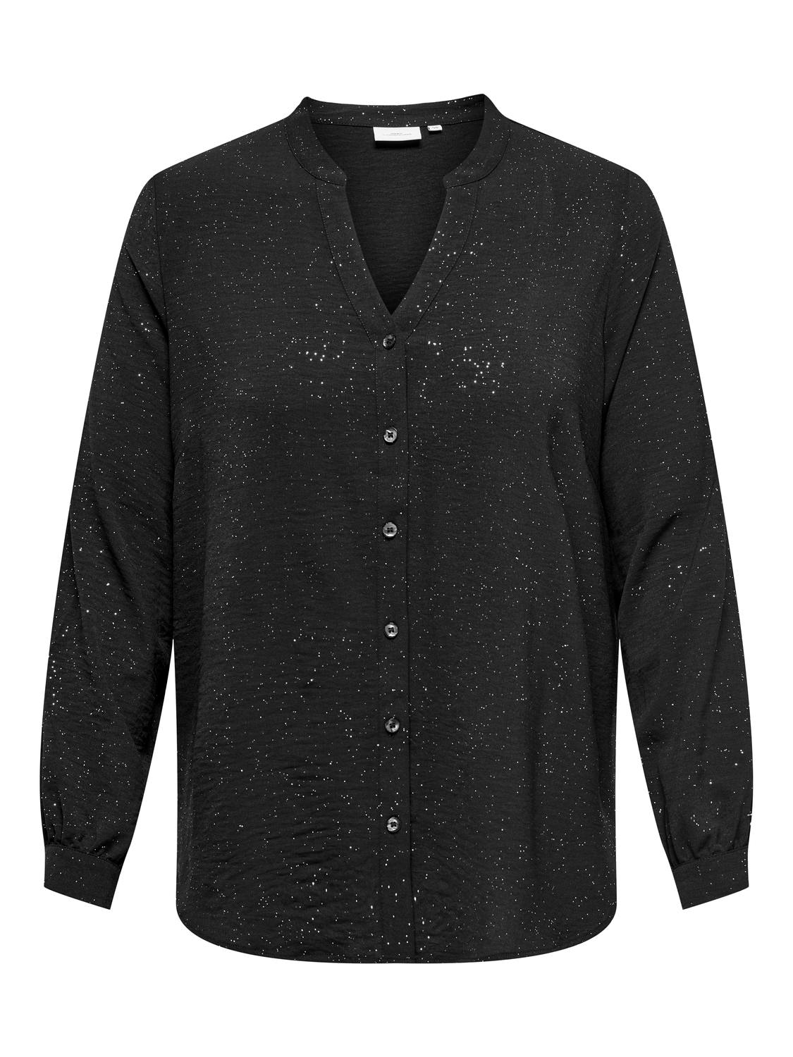 Shirtbluse »CARJOSEE METTA LIFE L/S V-NECK SHIRT WVN«