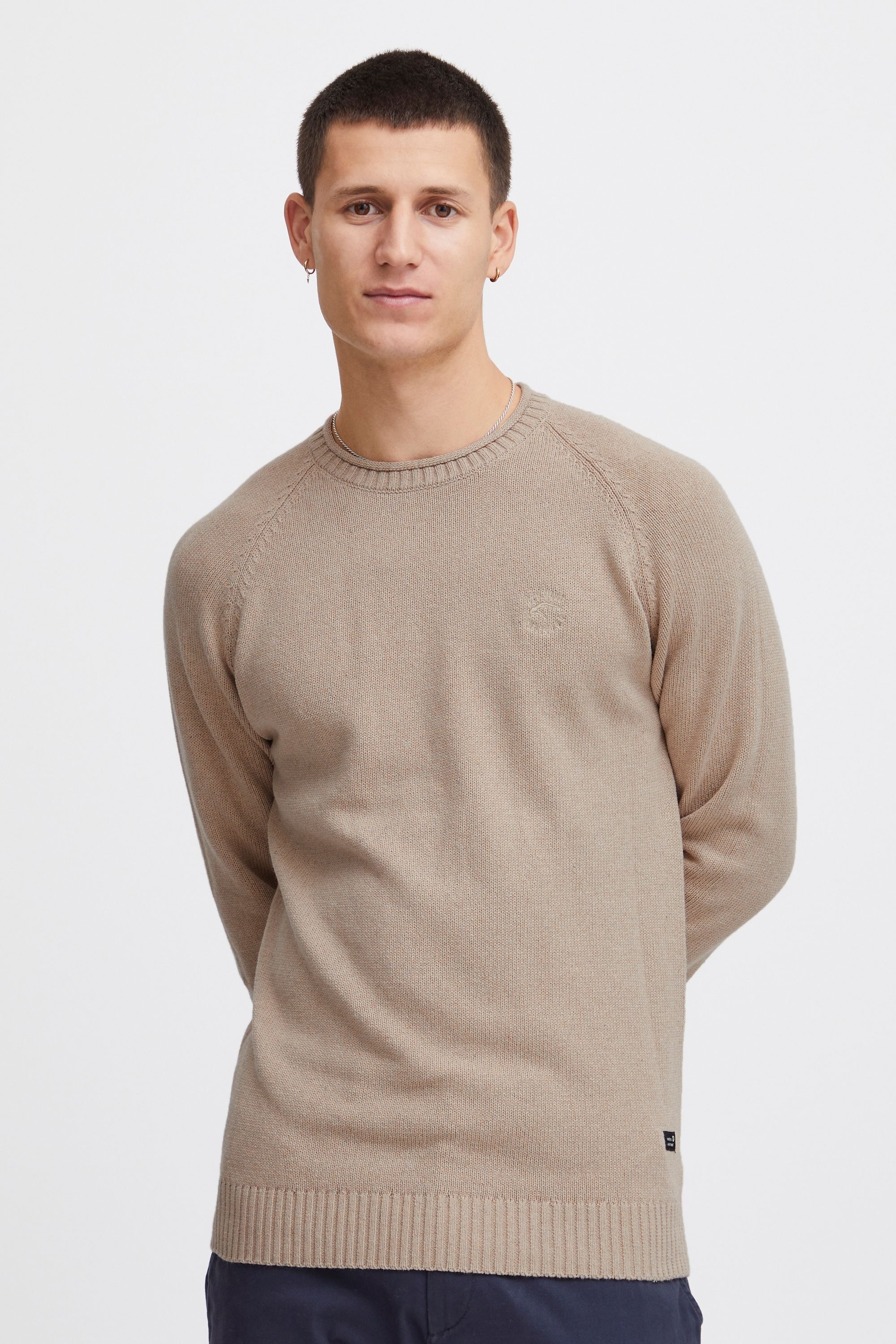 Indicode Strickfleece-Pullover »Strickpullover IDTorin«
