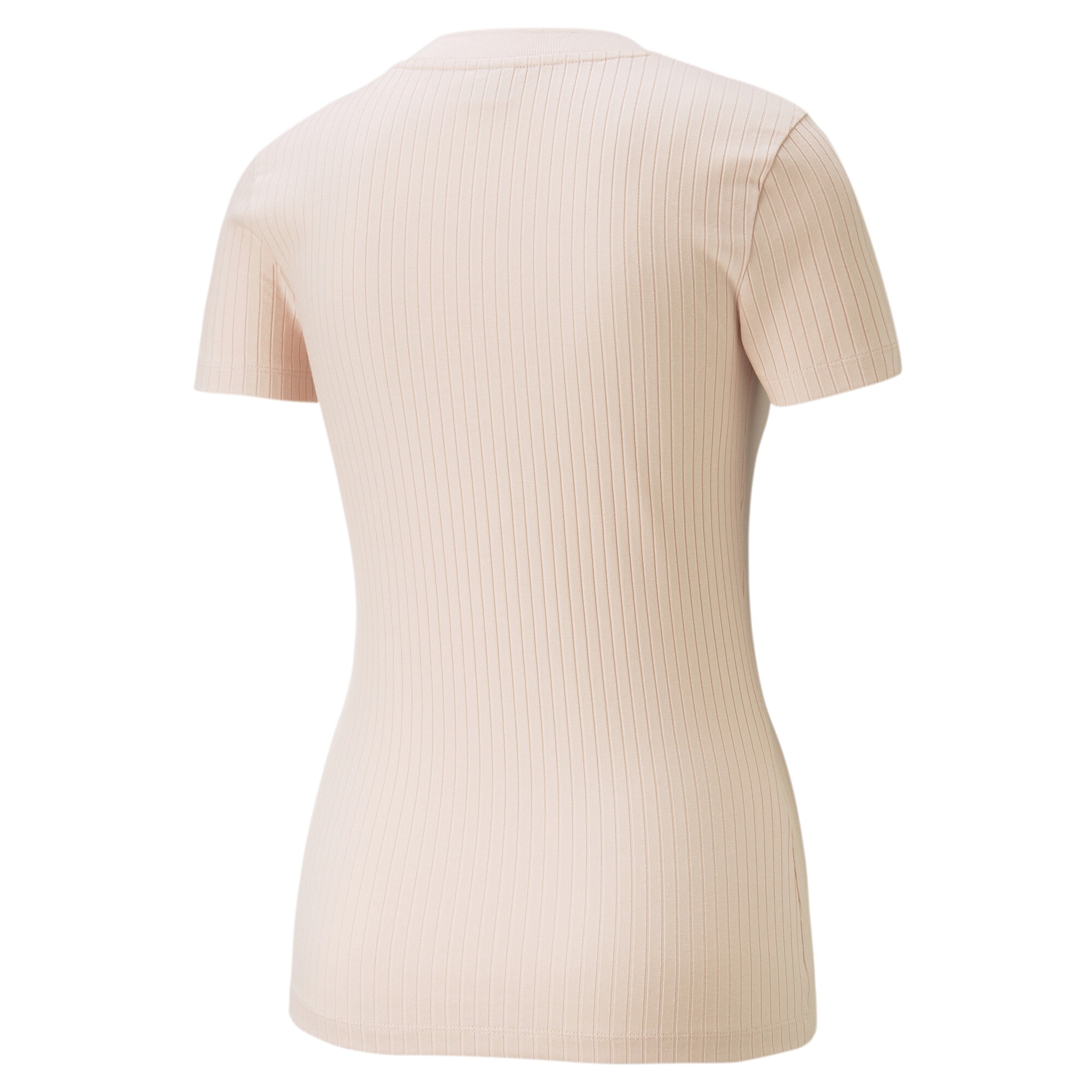 PUMA T-Shirt »Classics Geripptes T-Shirt mit V-Ausschnitt Damen« für kaufen  | BAUR