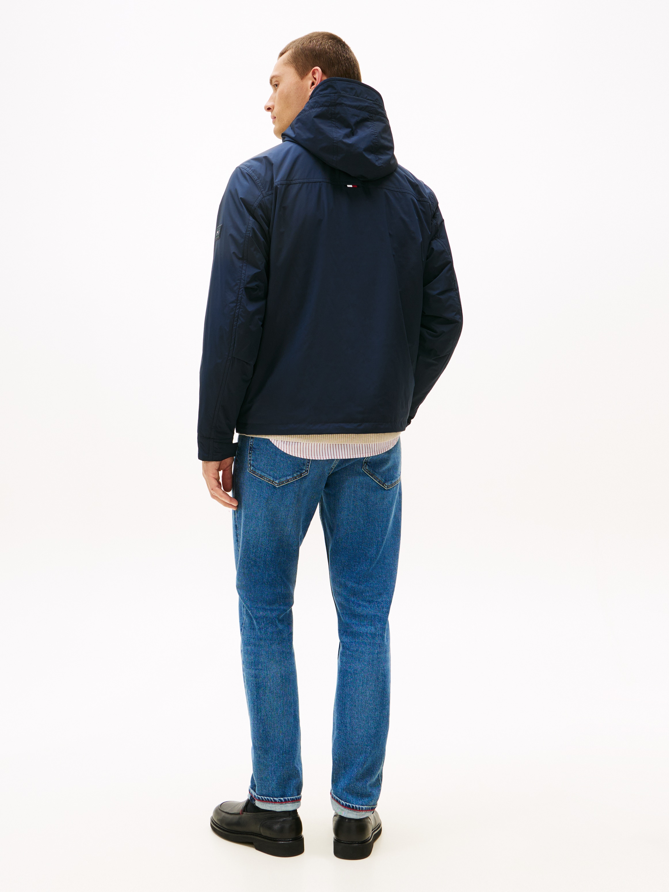 Tommy Hilfiger Allwetterjacke »PACKABLE« mit Kapuze Übergangsjacke, leicht, mit fester Kapuze