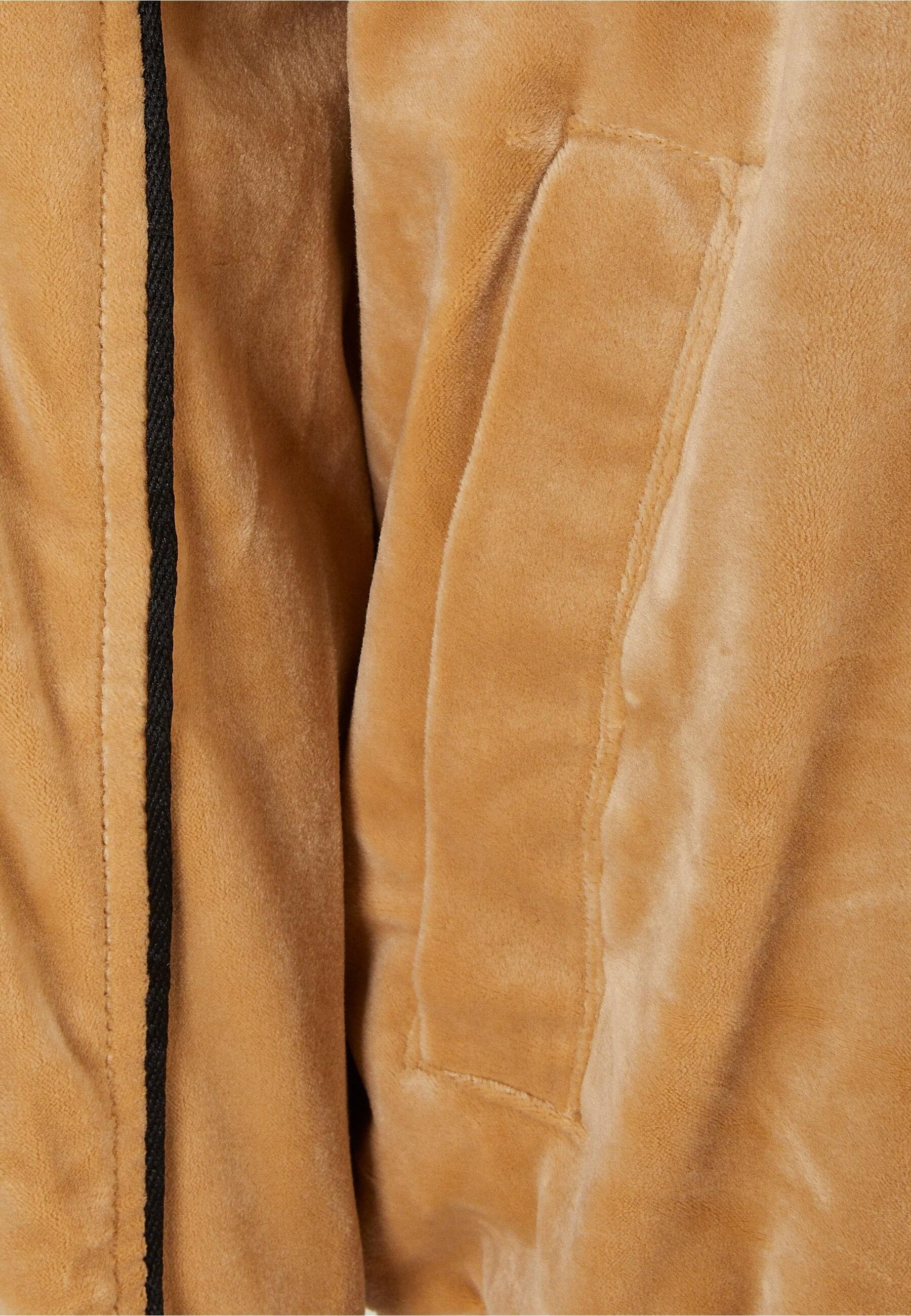 Karl Kani Anorak »Karl Kani Herren KM214-021-1 OG Velvet Jacket sand«, (1 St.), ohne Kapuze