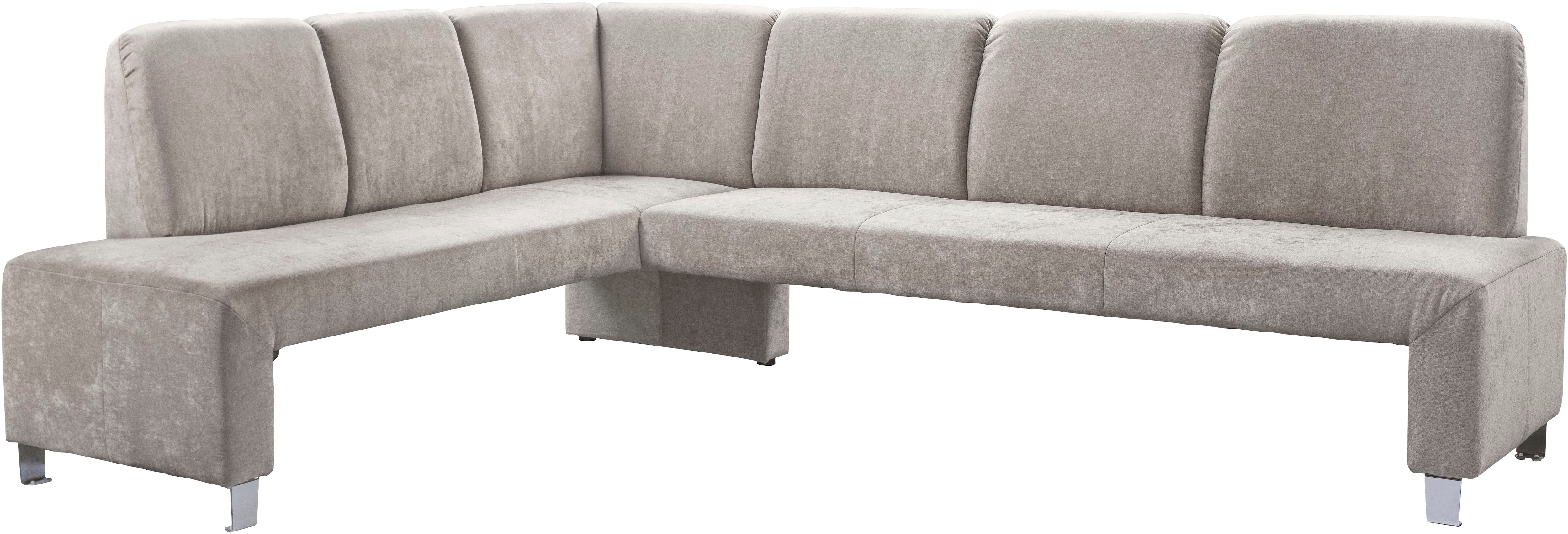 exxpo - sofa fashion Eckbank "Intenso, modern, 263/198 cm (B/T)" hohe Bodenfreiheit, frei im Raum stellbar, hoher Sitzkomfort