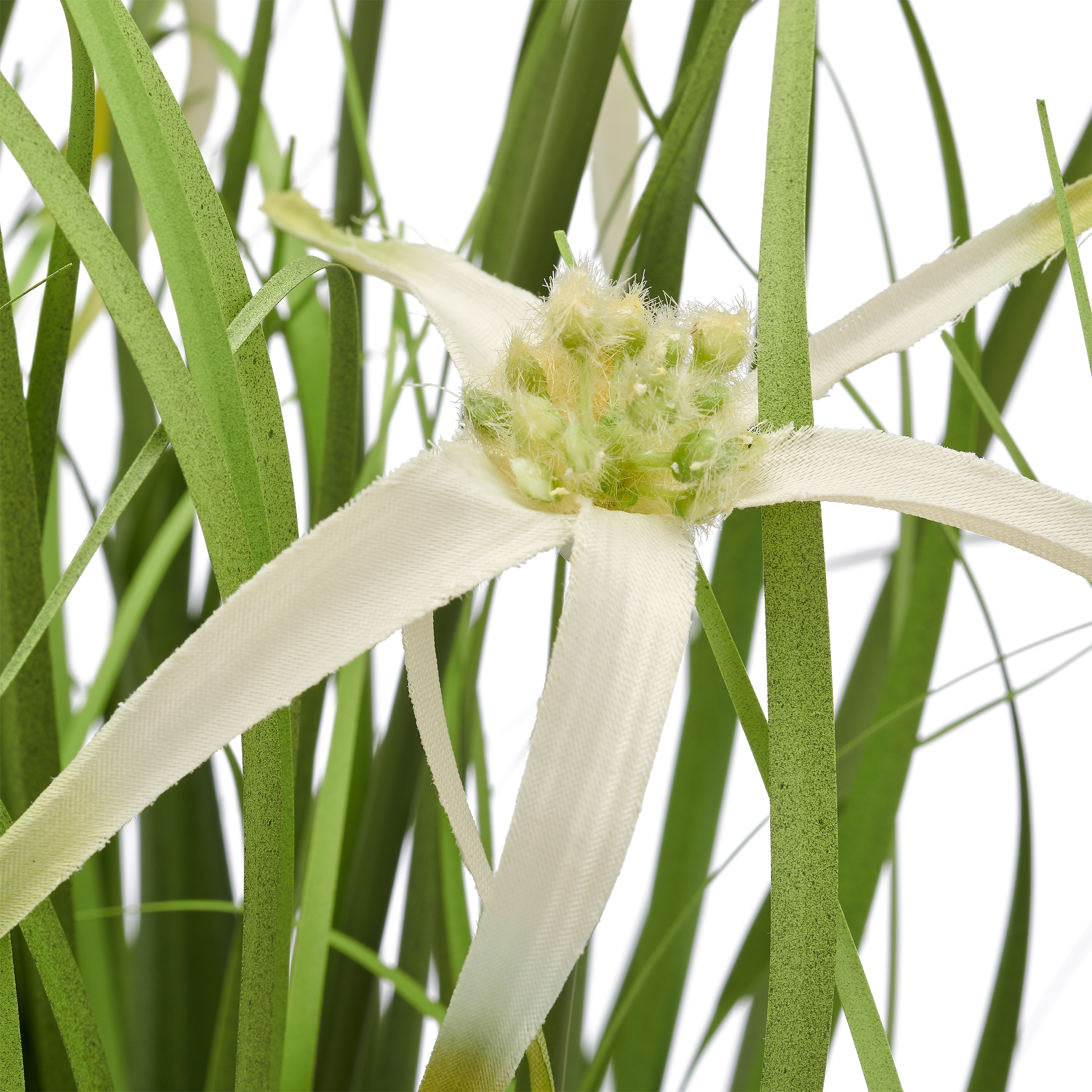 Creativ green Kunstgras »Grasbusch Sternsegge«, mit Blüten