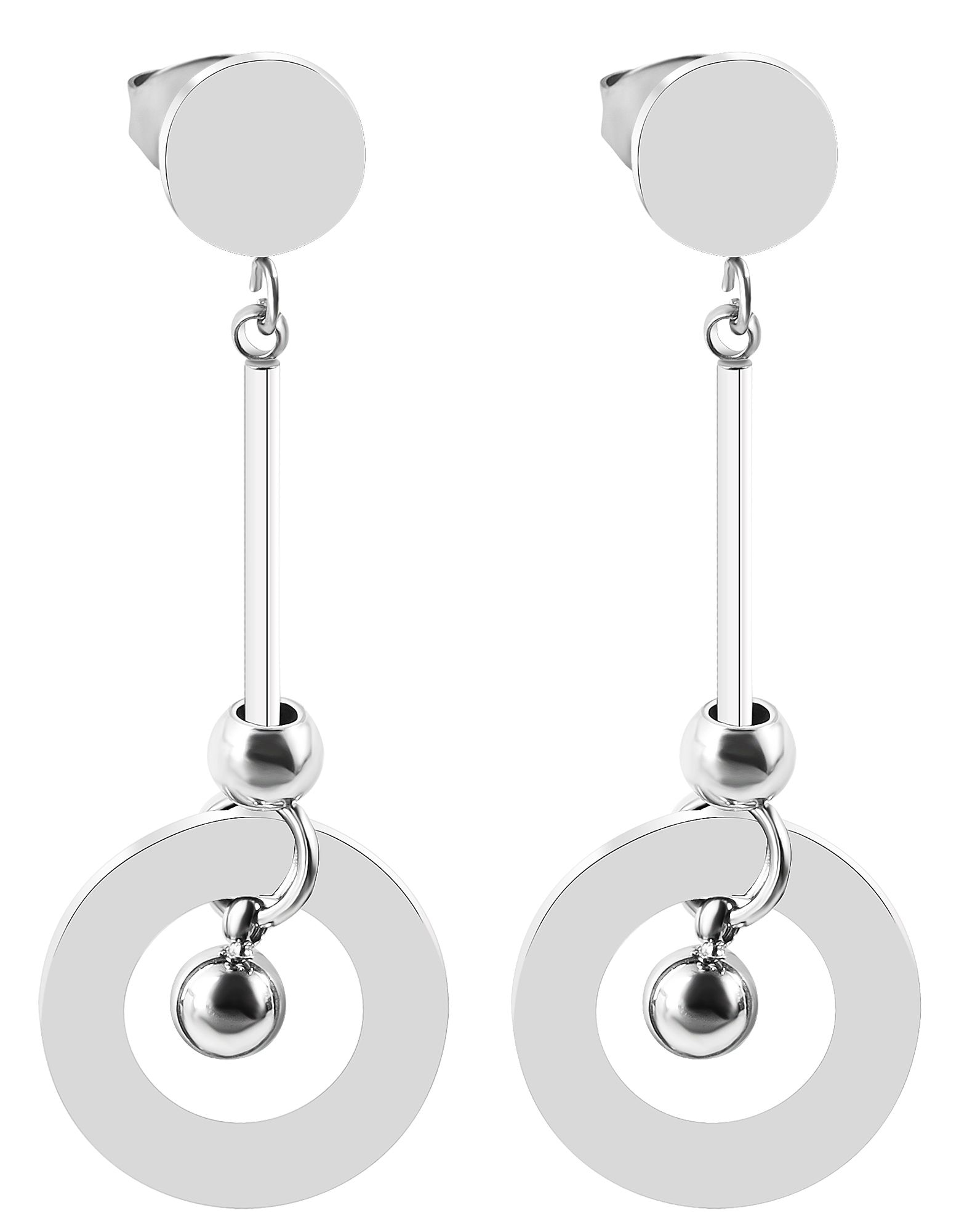 Adelia´s Paar Ohrhänger "Damen Ohrringe – Ohrstecker aus Edelstahl" Zum Ver günstig online kaufen