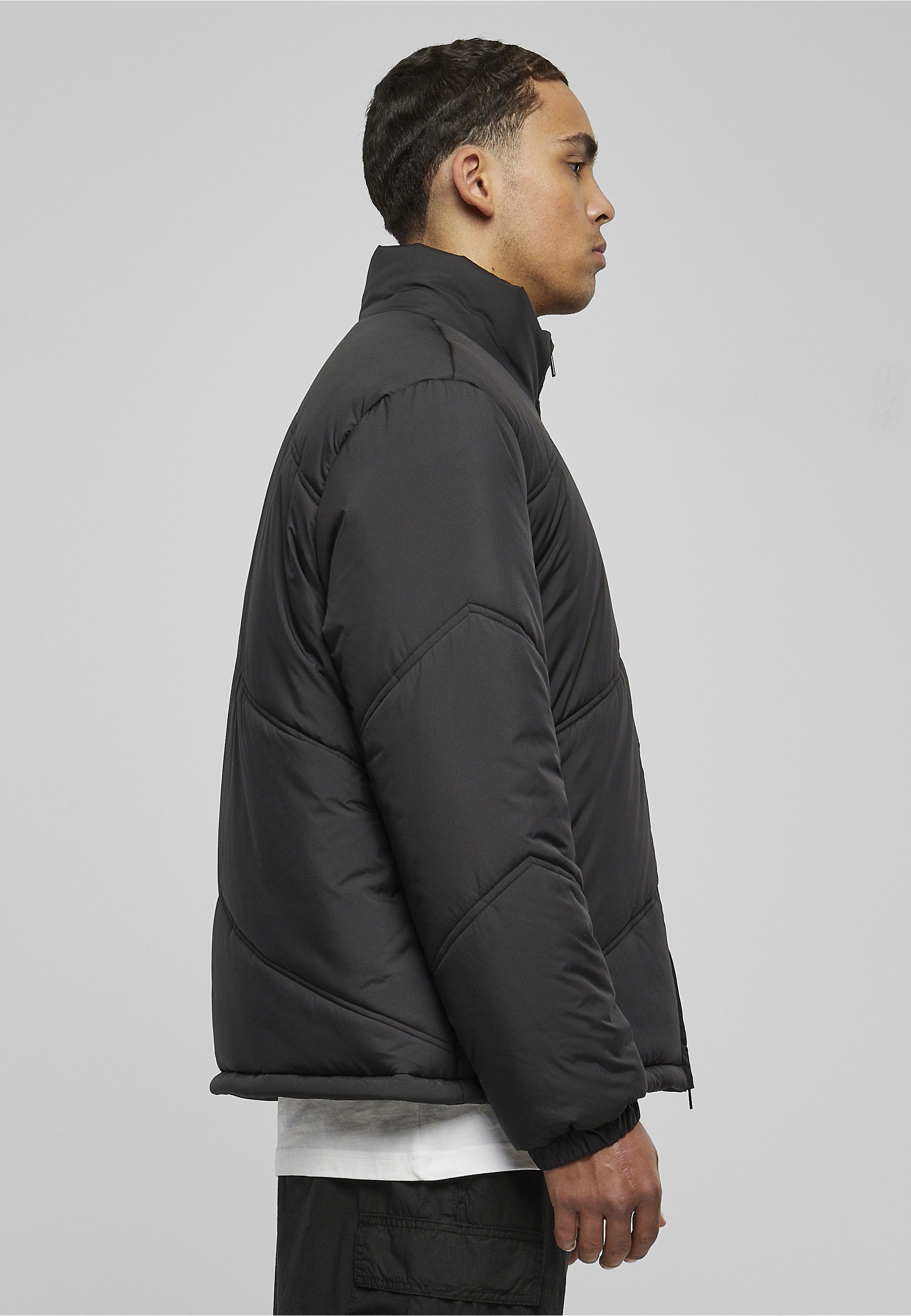 URBAN CLASSICS Allwetterjacke »Urban Classics Herren Arrow Puffer Jacket« 1 Stk. tlg. ohne Kapuze