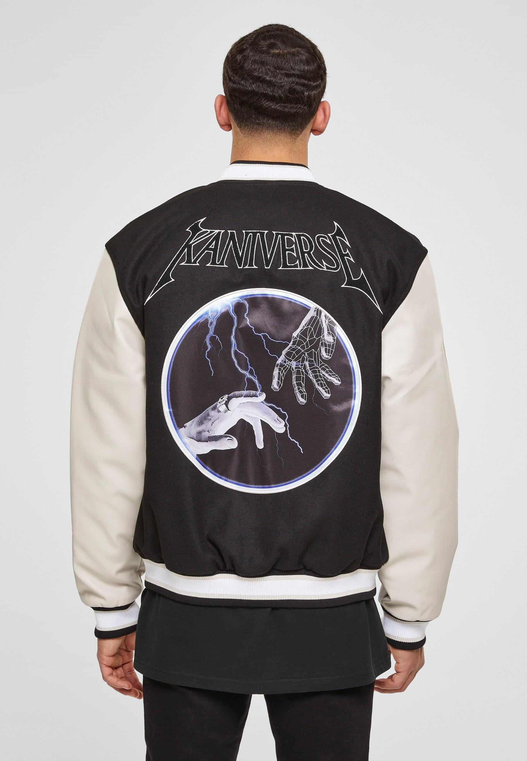 Karl Kani Allwetterjacke »Karl Kani Herren KM231-008-2KK Retro Block College Jacket«, (1 St.), mit Kapuze