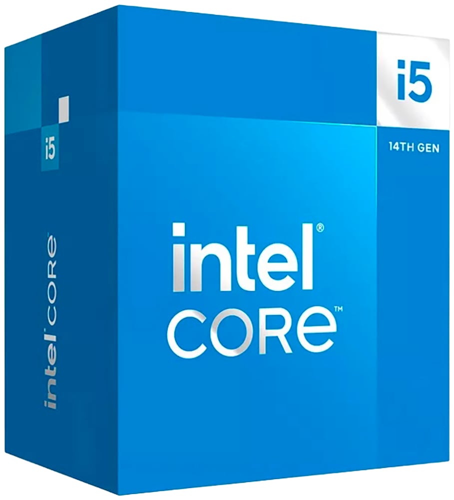 INTEL Prozessor "Core i5-14400F", B:45mm H:4,4mm T:37,5mm, blau, Prozessoren