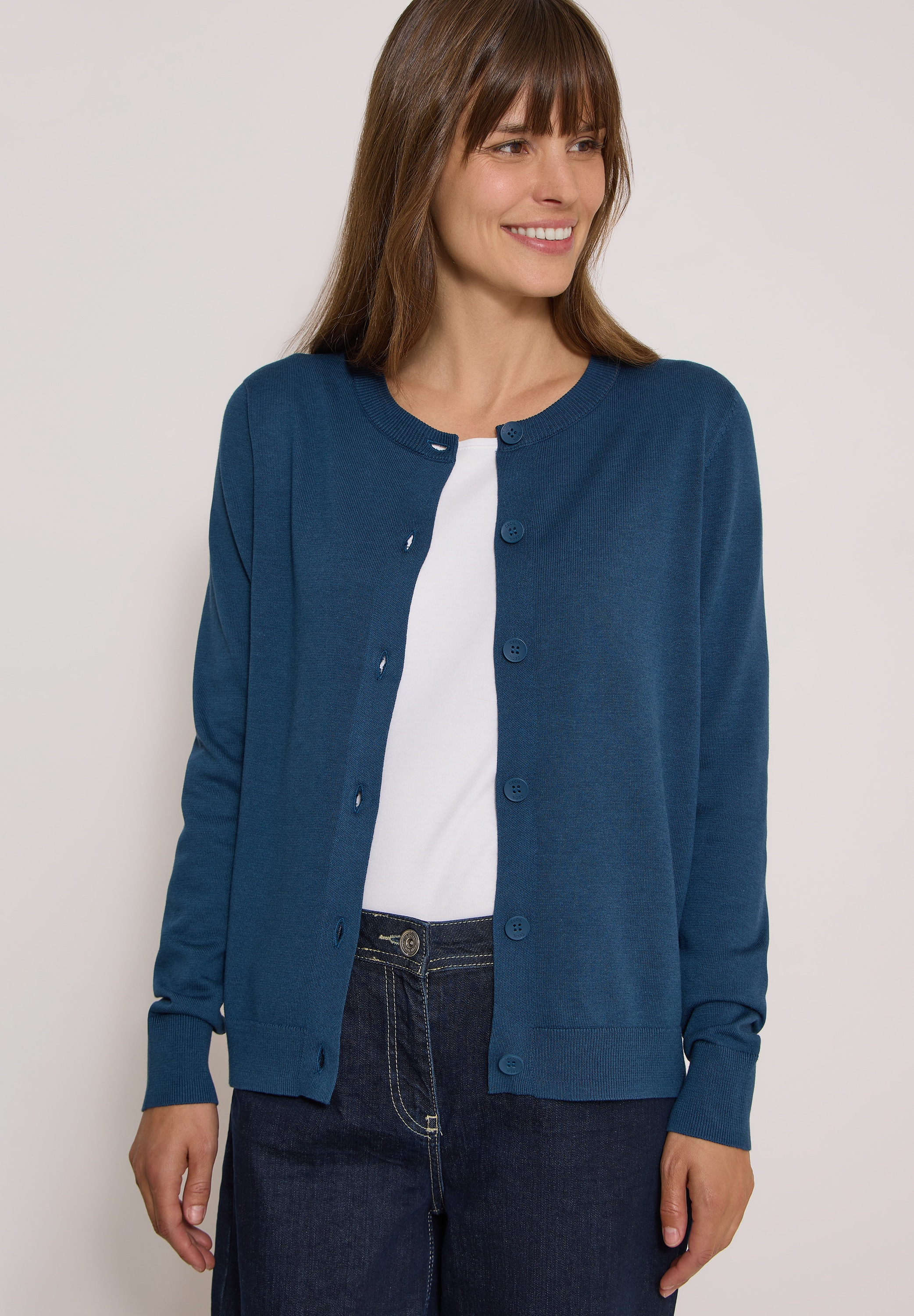 Cecil Cardigan mit Knopfleiste