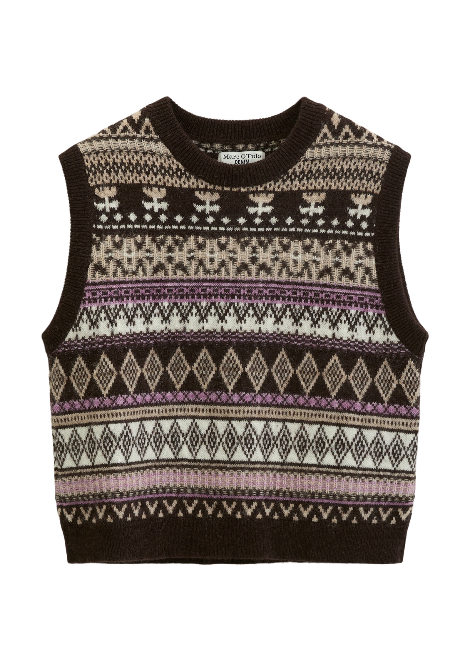 Marc O'Polo DENIM Strickpullover »aus softem Alpakawolle-Schurwolle-Viskose-Mix«