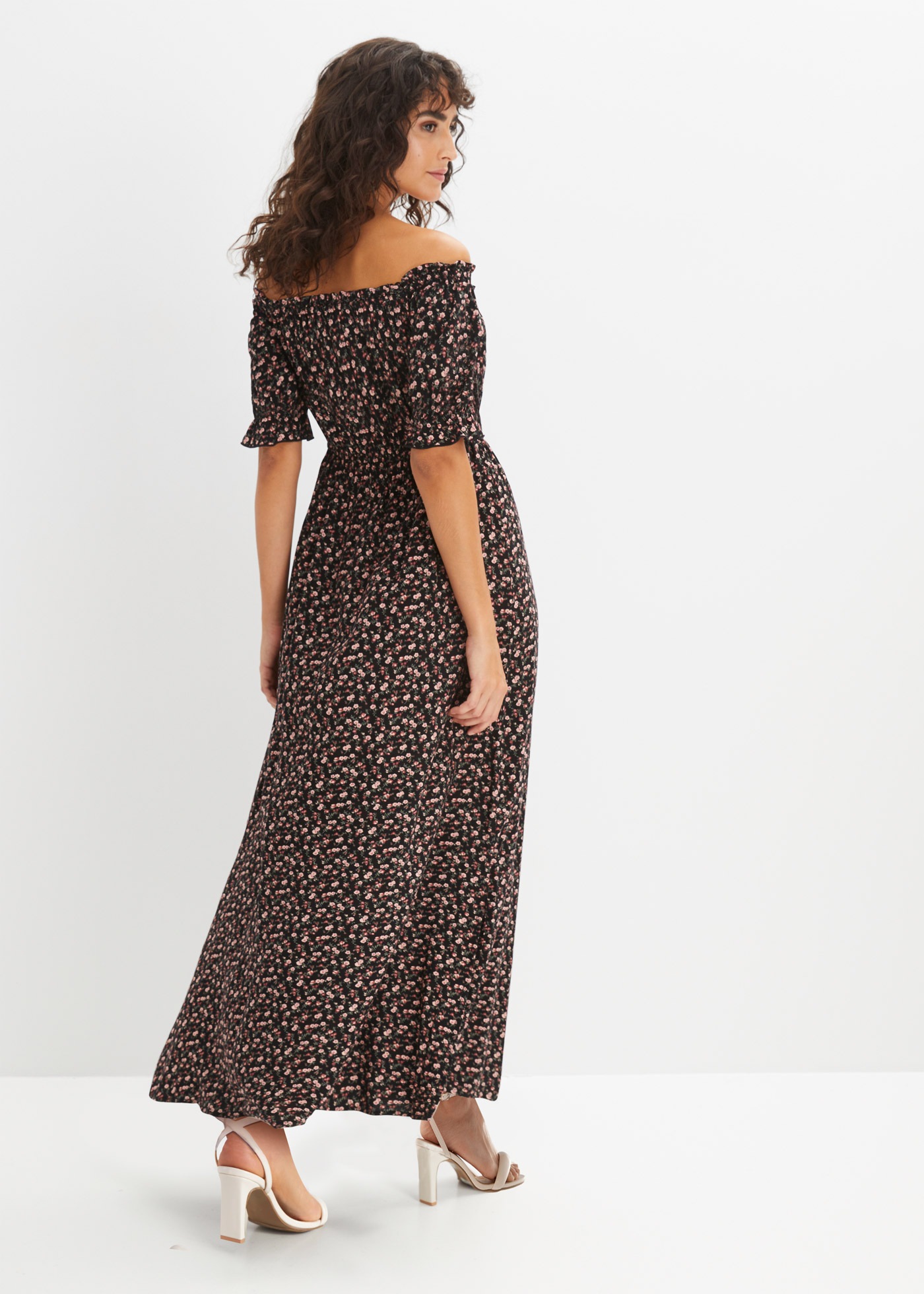 bonprix Maxikleid "Maxikleid aus reiner Viskose" Maxikleid aus reiner Visko günstig online kaufen