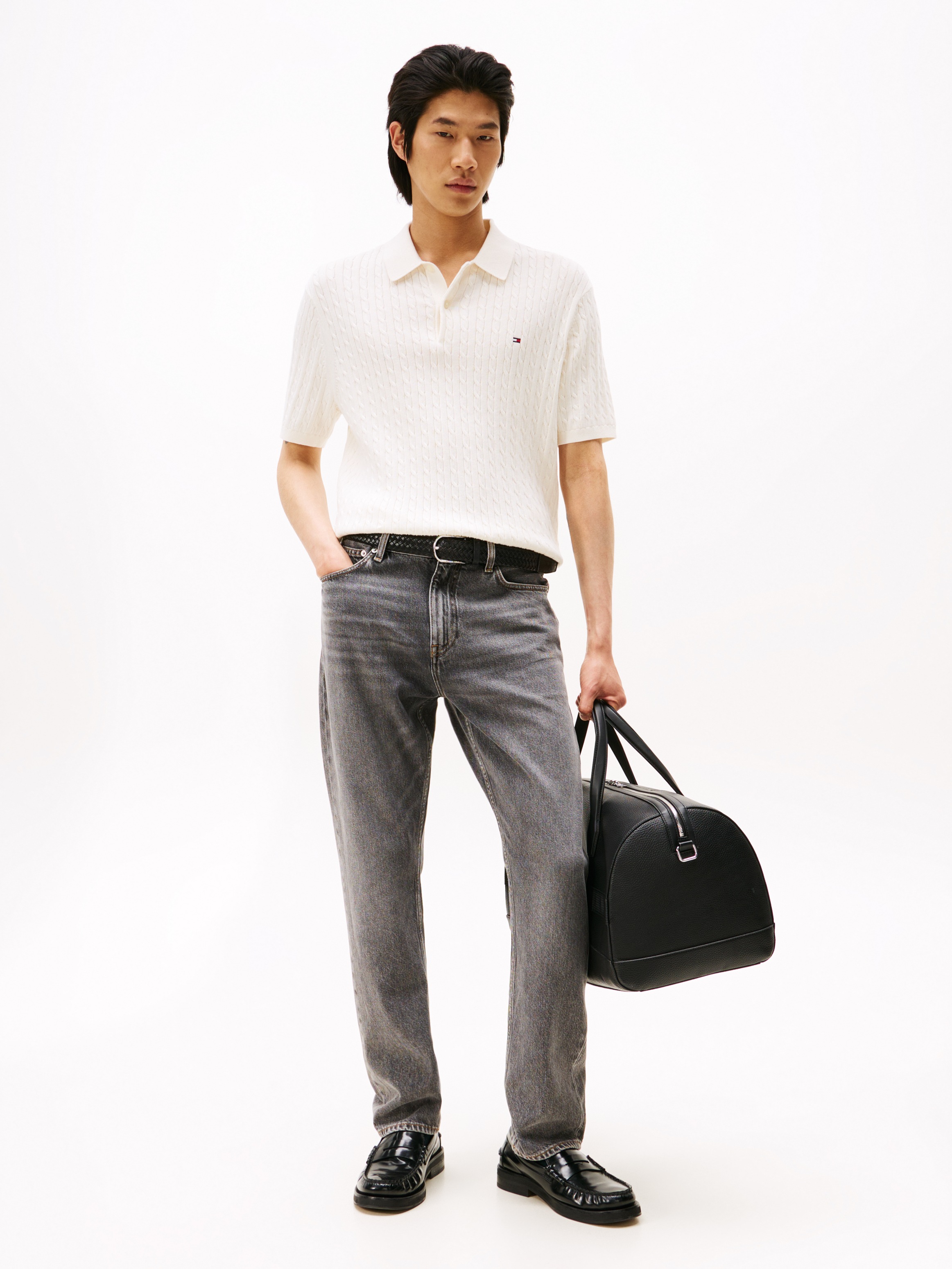 Tommy Hilfiger Straight-Jeans, in blauer Waschung