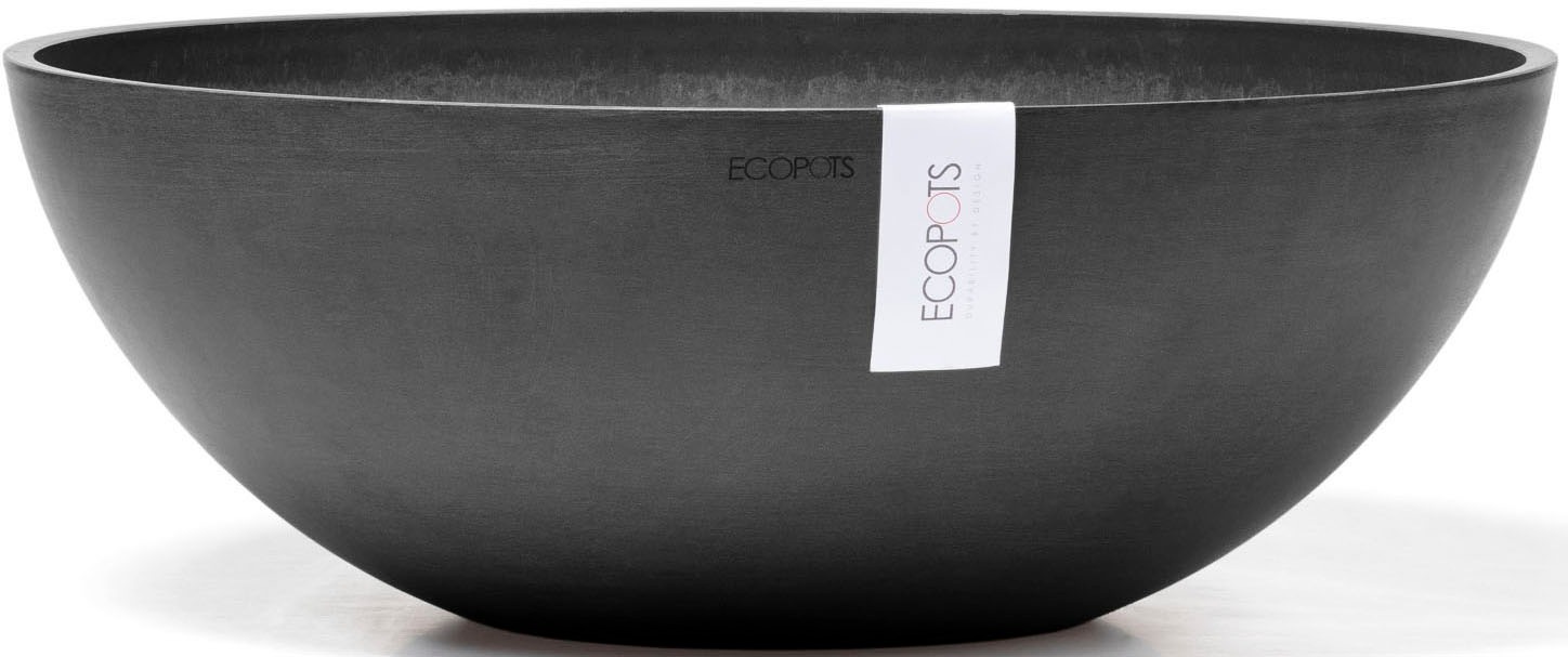 ECOPOTS Blumentopf »Vienna 50 Dunkelgrau« für innen und außen: frostsicher, bruchsicher und lichtbeständig