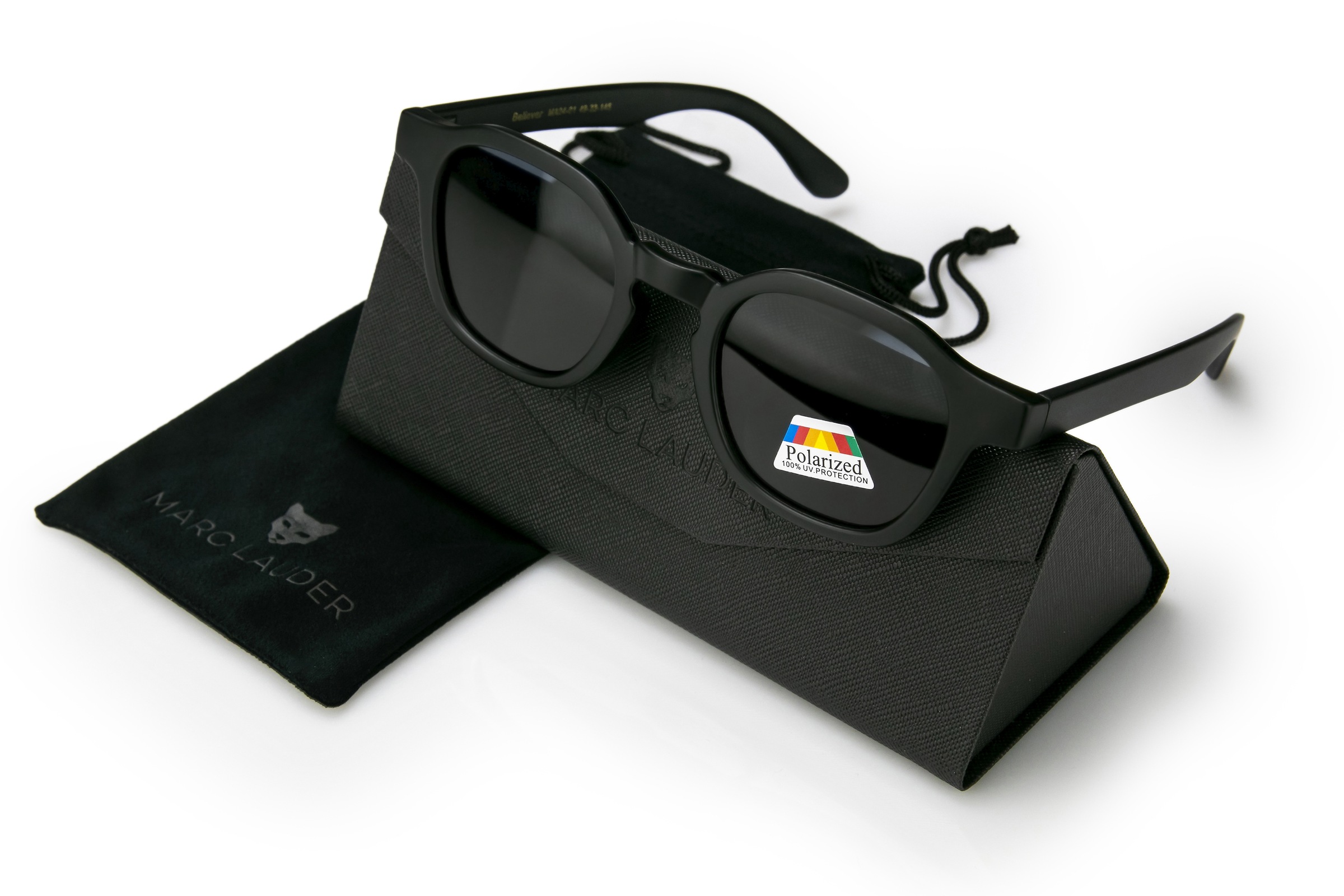 MARC LAUDER Sonnenbrille »MA04-01« 3: dark glass, strong solar luminosity