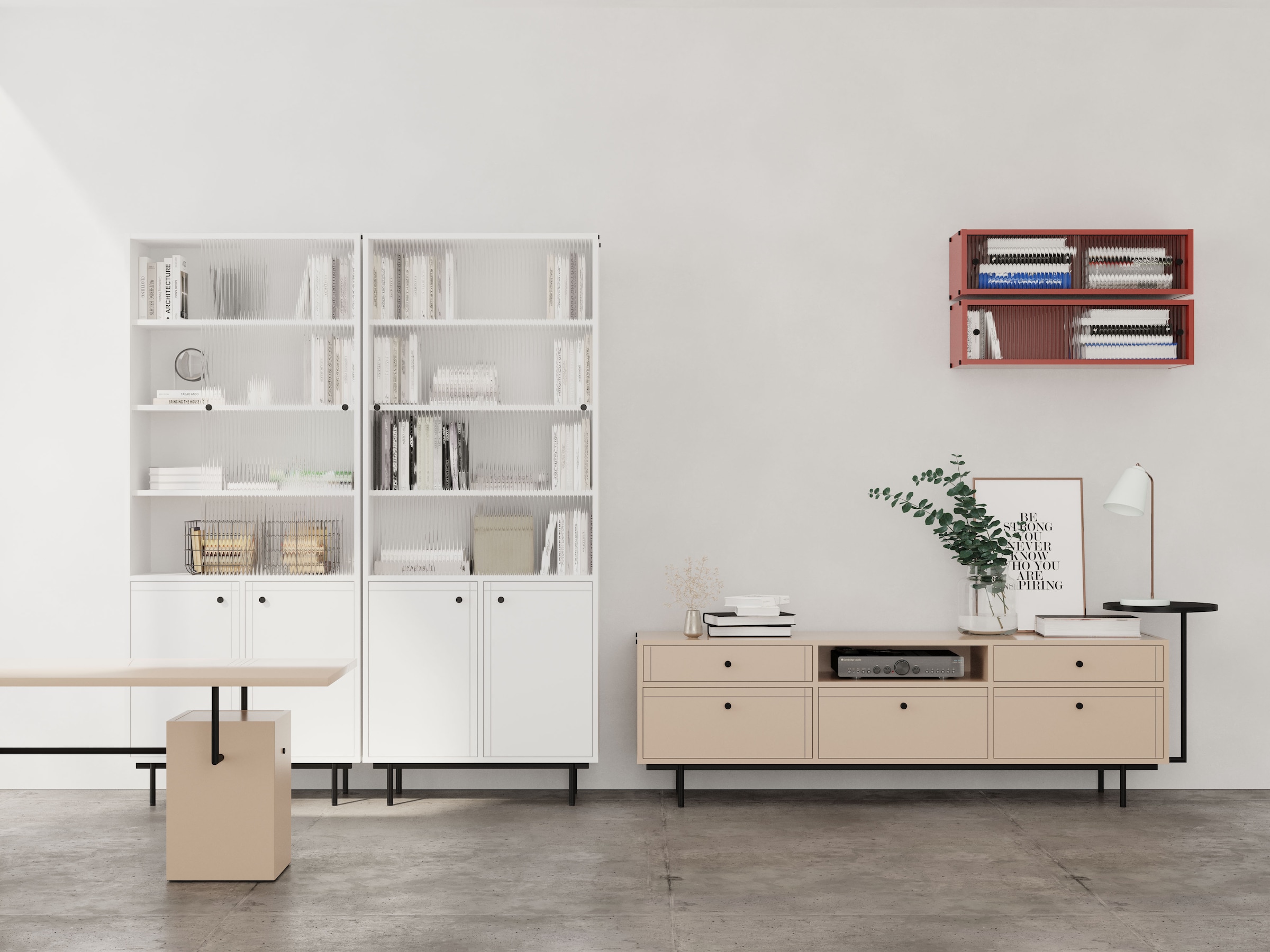 Home affaire TV-Board Seitlicher Design-Beistelltisch-stilvoll und funktional.