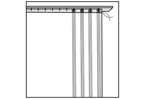 Wirth Vorhang "Camberg" Faltenband 2 Stk. tlg. HxB: 245x135 günstig online kaufen