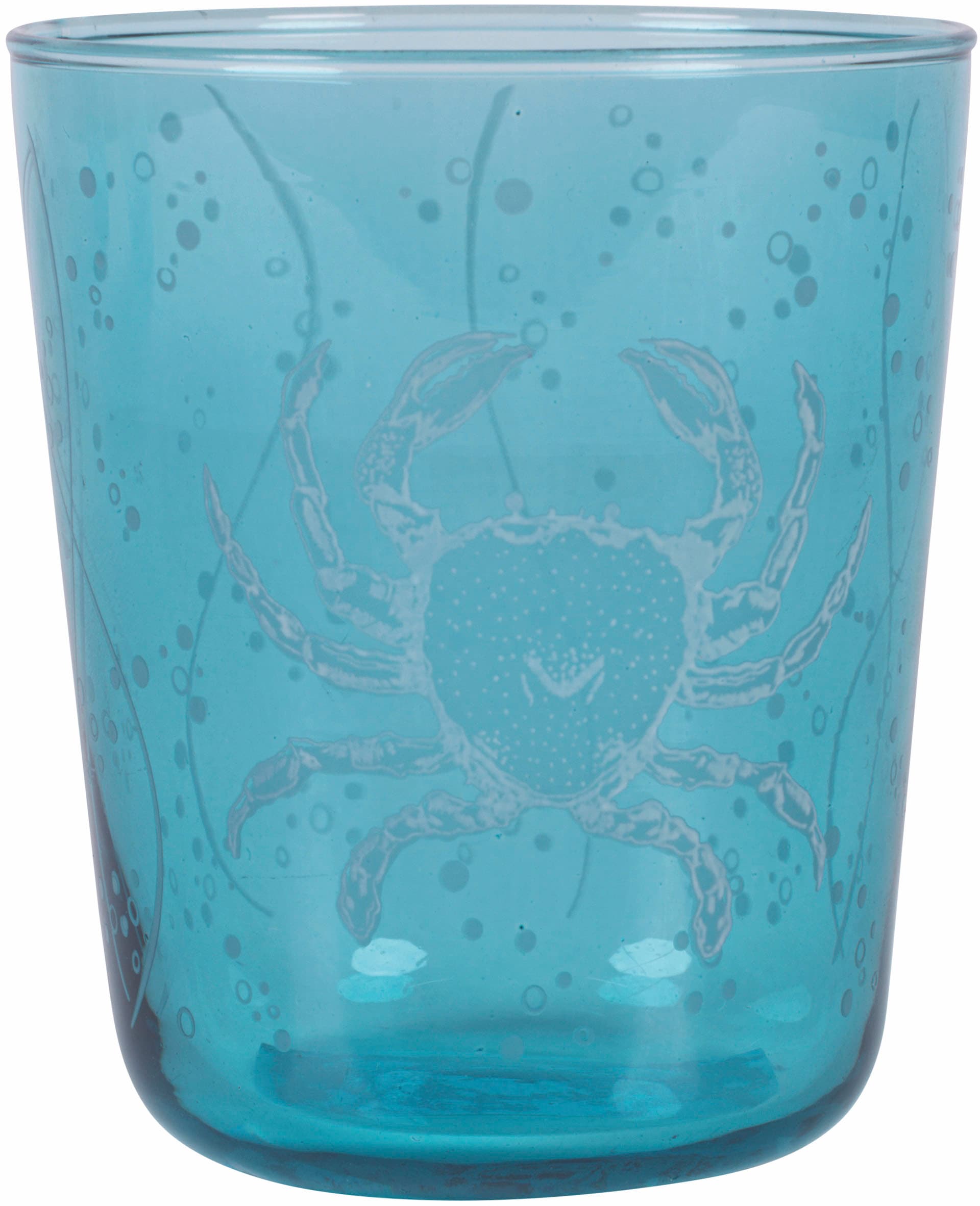 Villa d'Este Gläser-Set »Under Sea«, (Set, 6 tlg.), Wassergläser-Set, 6-teilig, Inhalt 315 ml