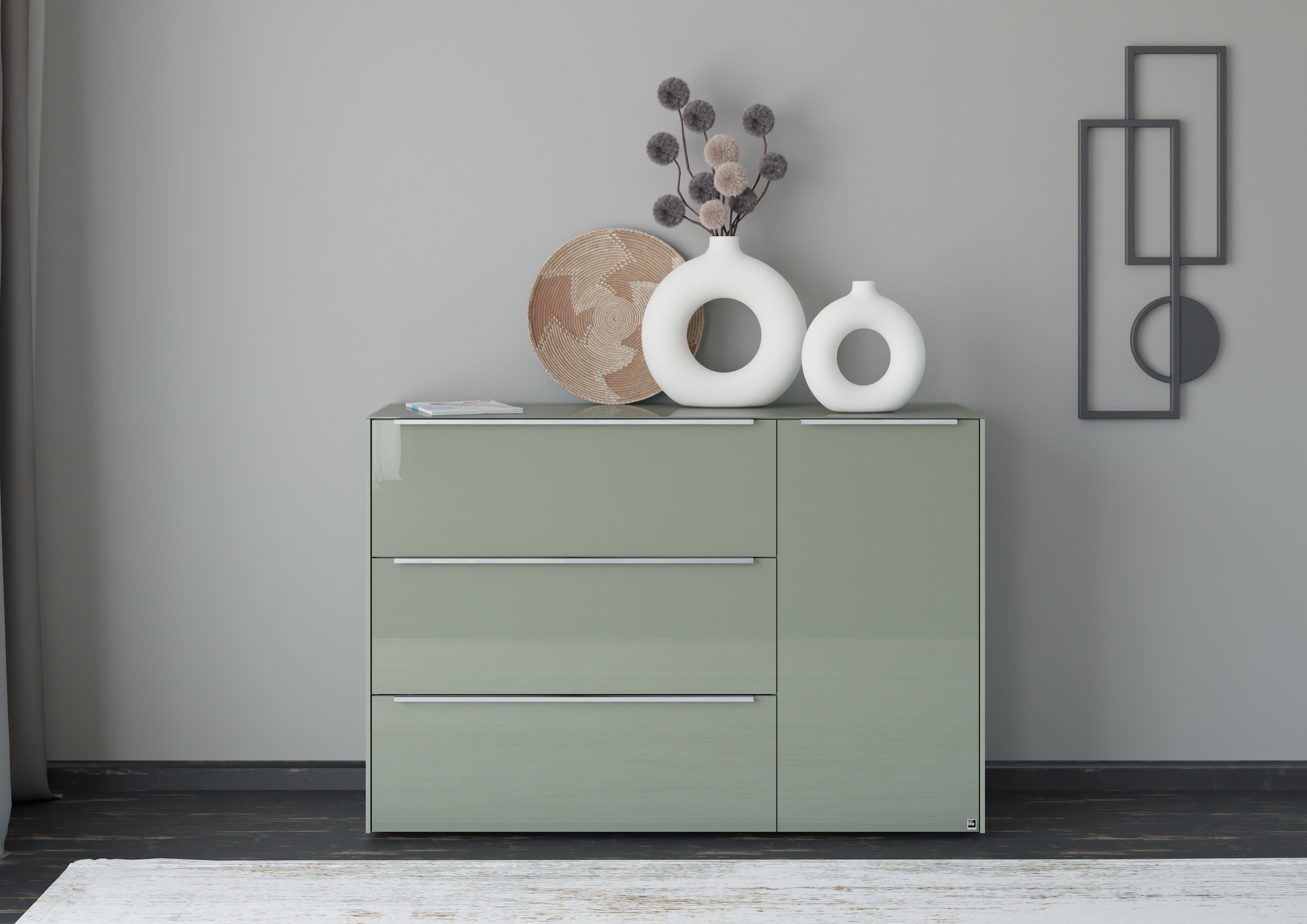 set one by Musterring Sideboard "Reno" 1 Stk. tlg. Mit Gleitern und in verschiedenen Farben erhältlich