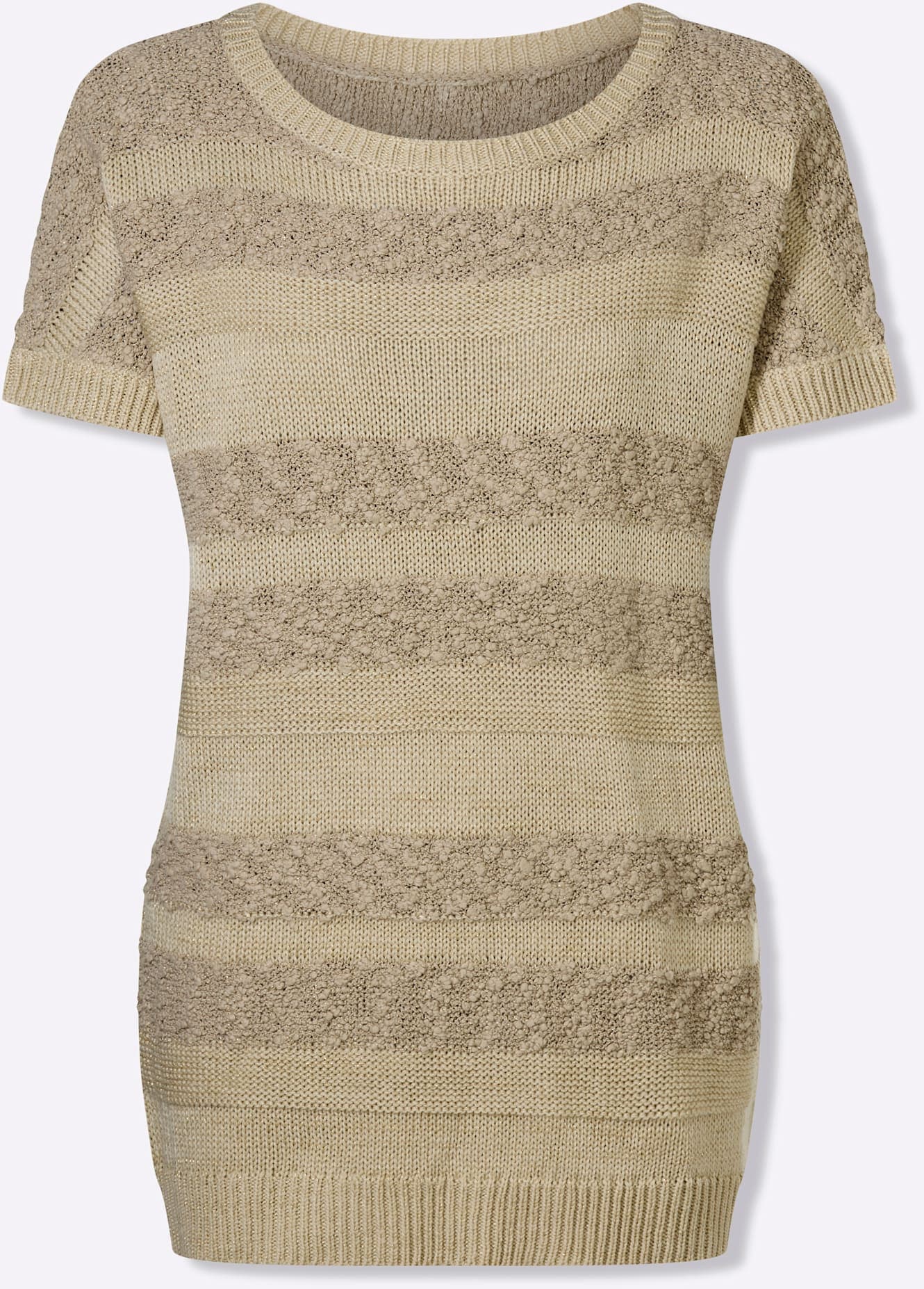 Classic Basics Longpullover »Kurzarm-Pullover«