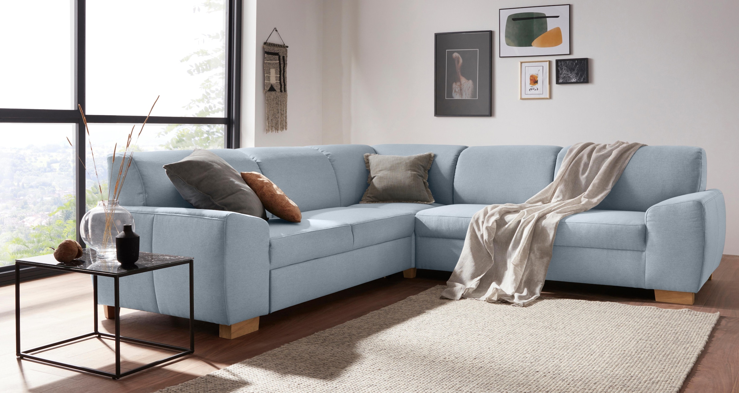 DOMO collection Ecksofa »Incanto L-Form« patogi su mie...