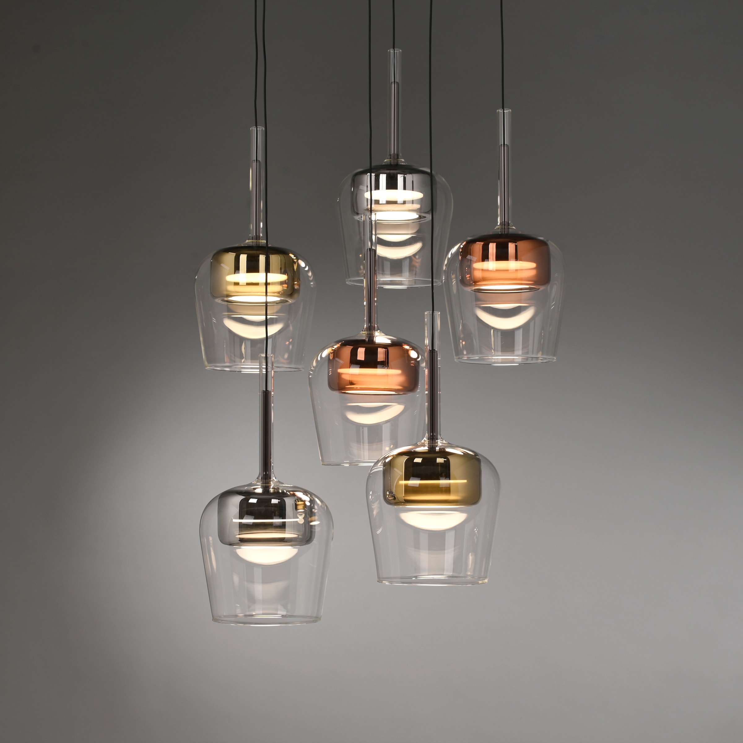 Neuhaus Q SMART HOME LIGHTS LED Pendelleuchte »Q-KON« LED-Board 1 Stk. warmweiß - kaltweiß