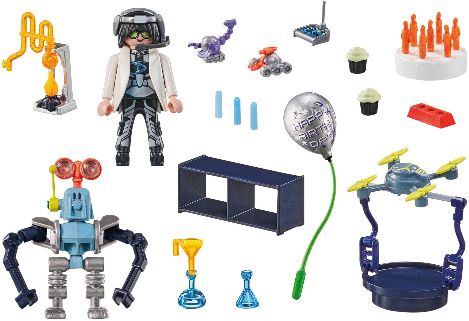 Playmobil® Konstruktions-Spielset »Forscher mit Robotern (71450), My City Life«, (67 St.), Made in Europe