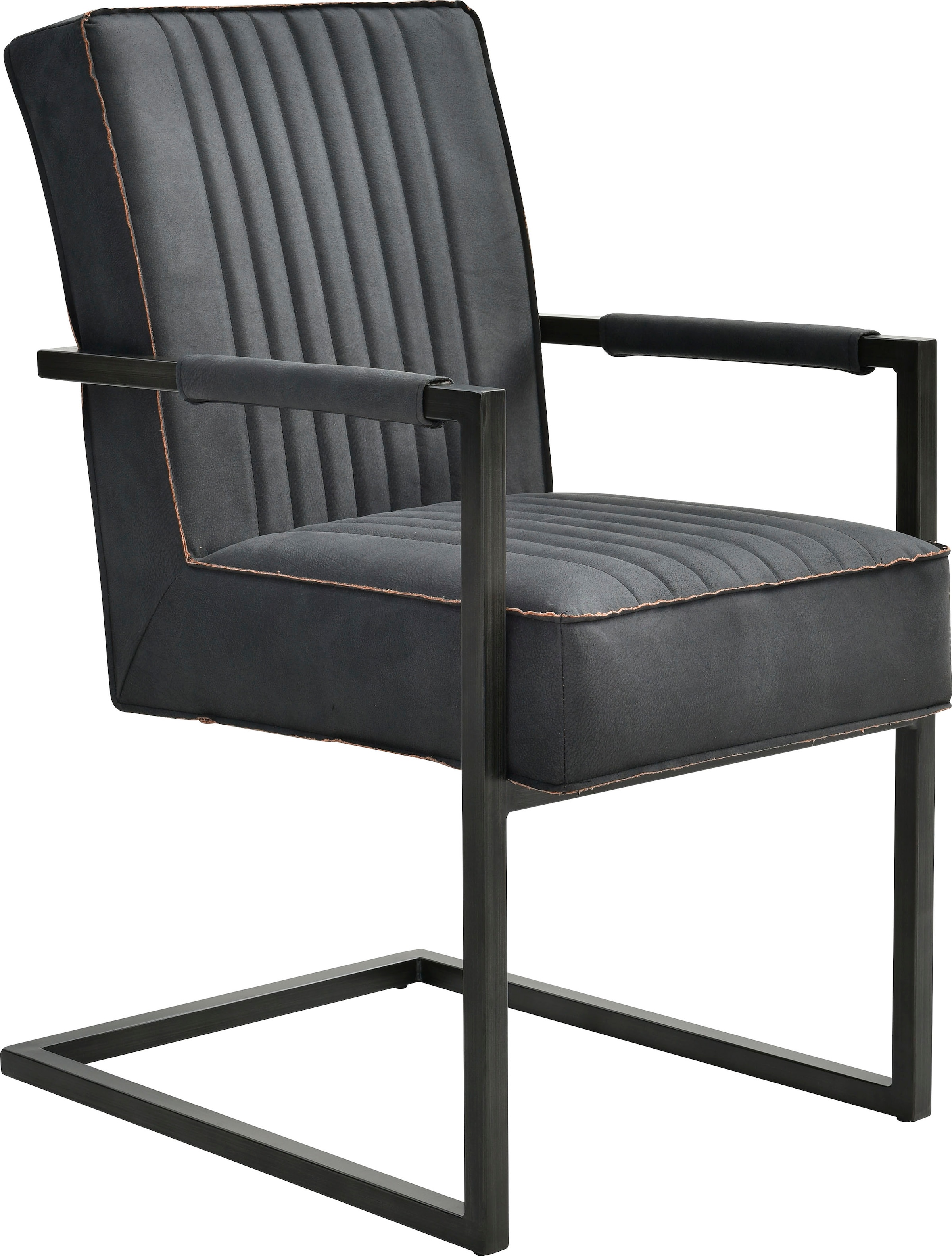 Home affaire Armlehnstuhl "David" (Set) 2 Stk.mit bequemer Federkernpolster günstig online kaufen