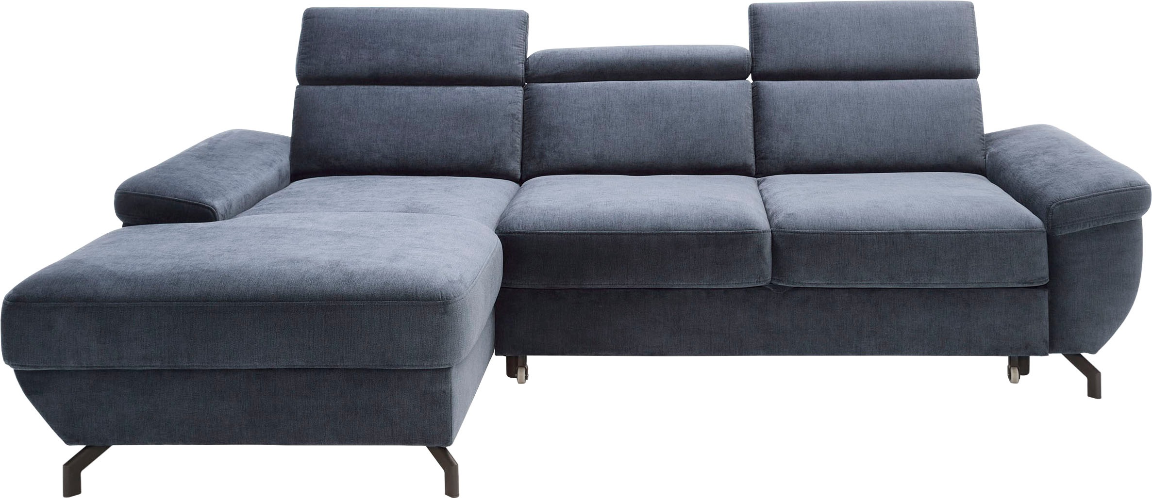 TRENDMANUFAKTUR Ecksofa »Rima, multifunktionales Sofa, L-Form,«, mit Bettfunktion, Bettkasten, Kopf- und Sitztiefenverstellung