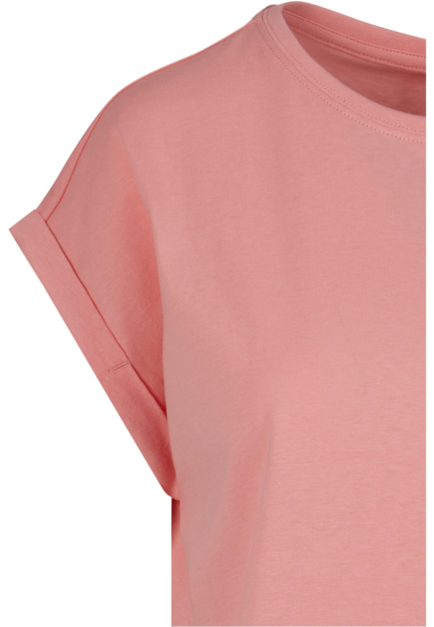 URBAN CLASSICS Kurzarmshirt »Urban Classics Damen Ladies Extended Shoulder Tee«, (1 tlg.)