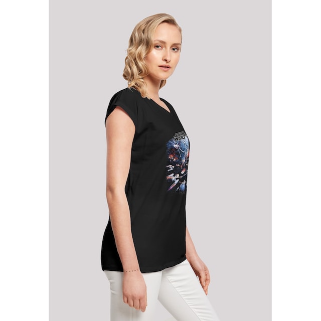 Ladies kaufen Tee«, tlg.) »Damen BAUR Star Wars with (1 online Shoulder F4NT4STIC Kurzarmshirt Universe- | Extended