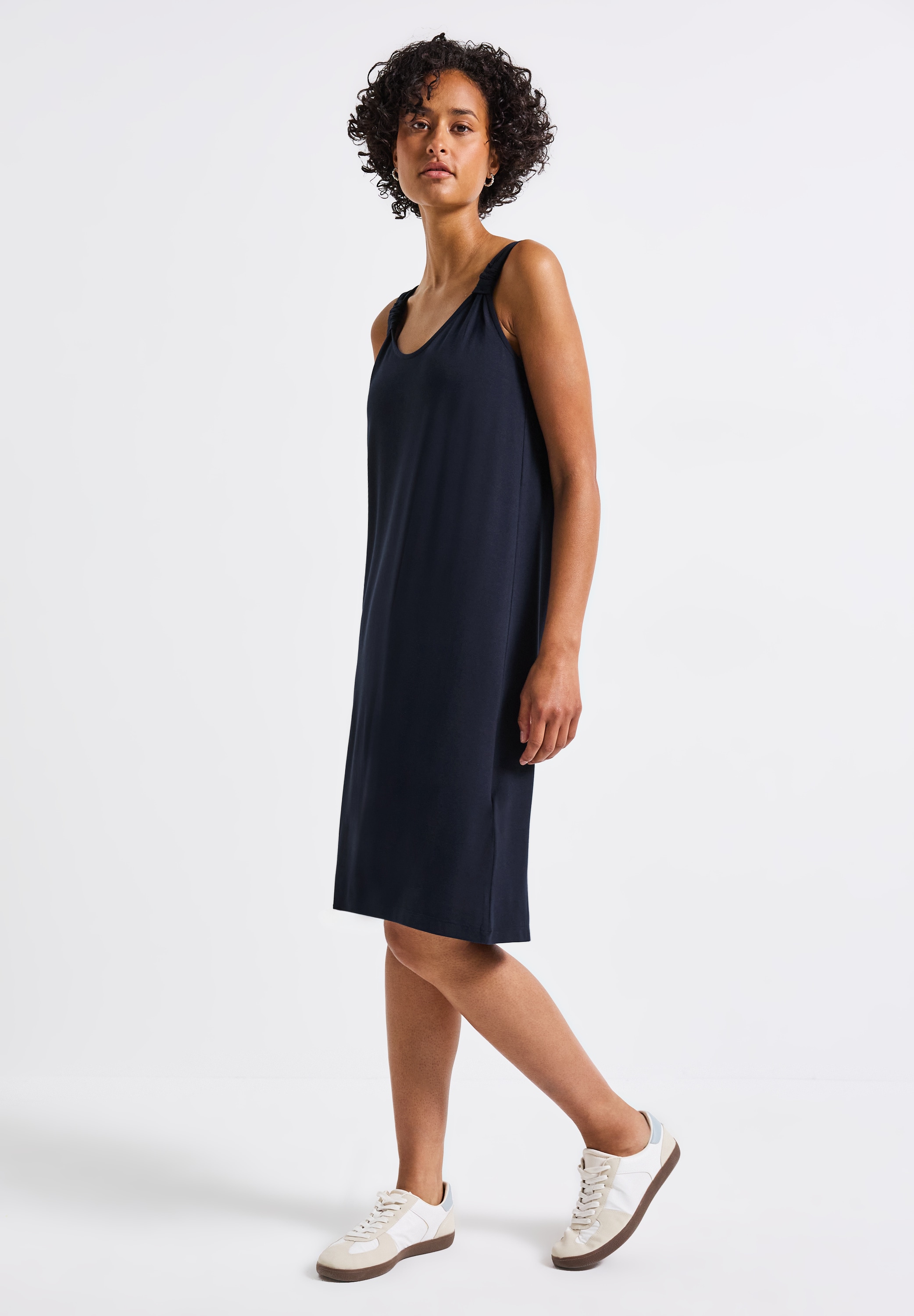 STREET ONE Jerseykleid, in Unifarbe günstig online kaufen
