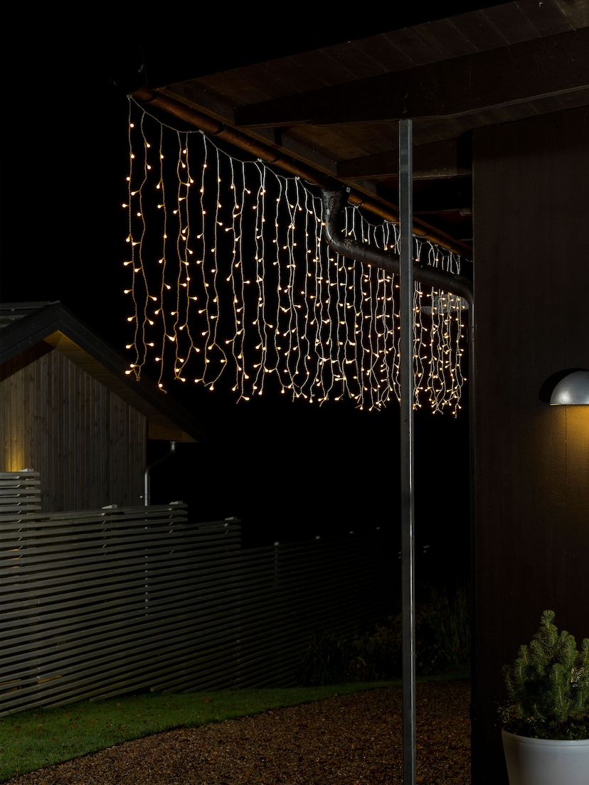 KONSTSMIDE LED-Lichterkette »Weihnachtsdeko aussen«, für den Außenbereich,  80 warmweiße Dioden, transparentes Kabel kaufen | BAUR