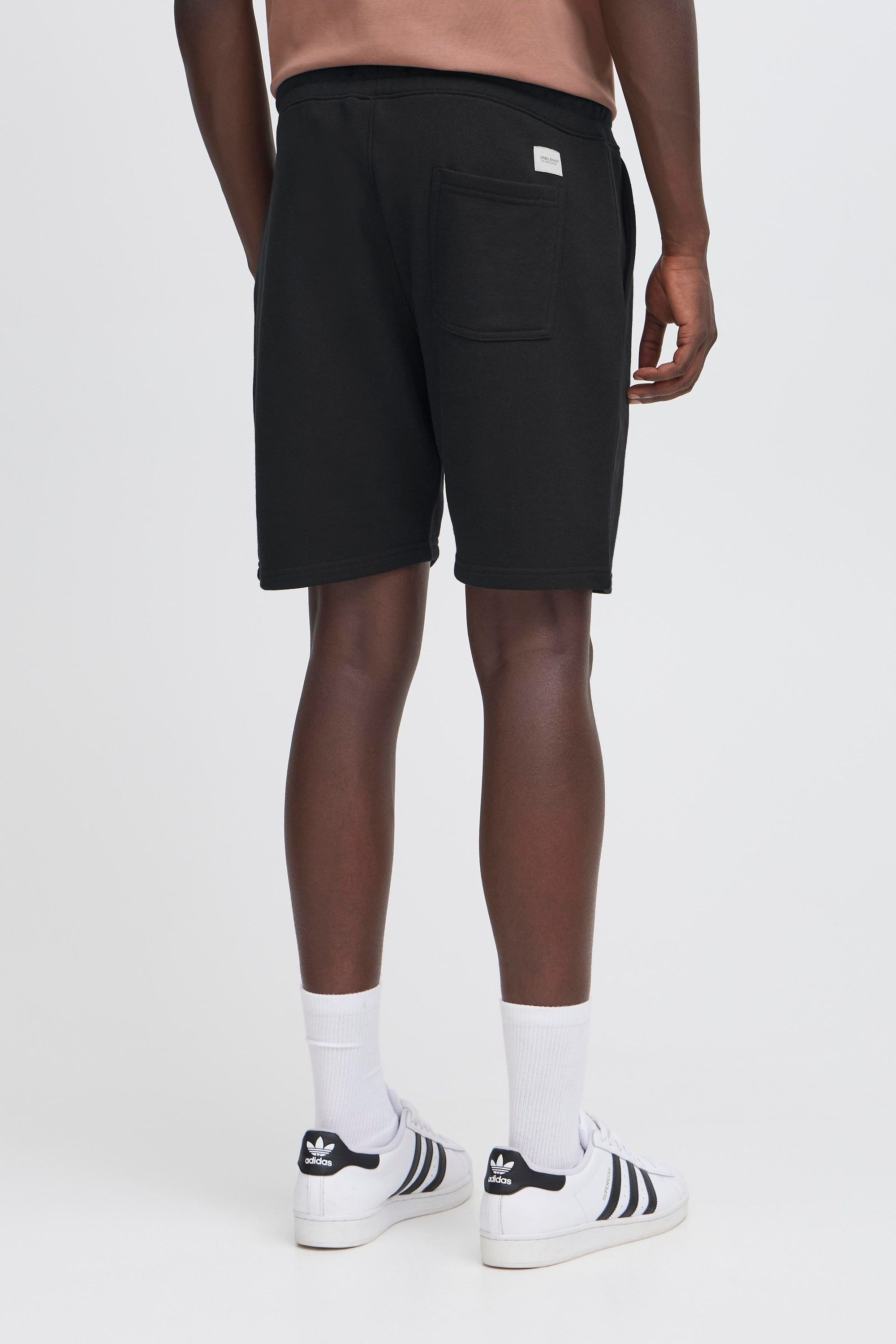 Sweatshorts BLEND "Sweatshorts BHKunal Sweat shorts", Herren, Gr. XL, N-Gr, schwarz, Obermaterial: 60% Baumwolle CO. 40% Polyester PES., Hosen Sweatshorts 6