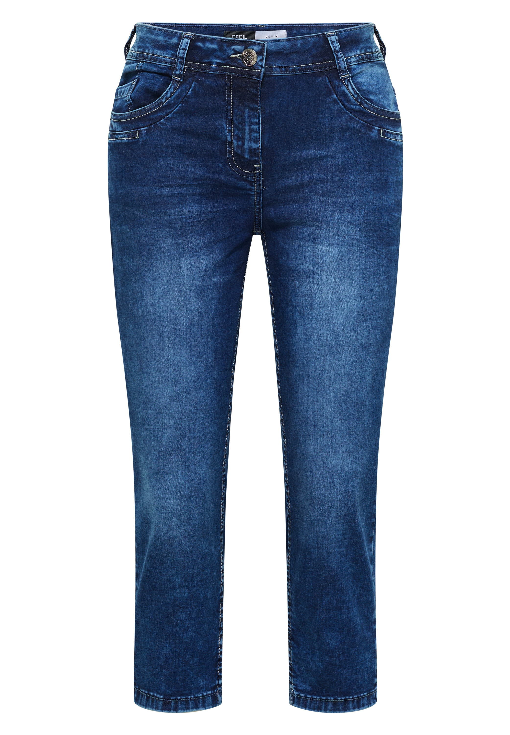 Cecil Comfort-fit-Jeans Middle Waist