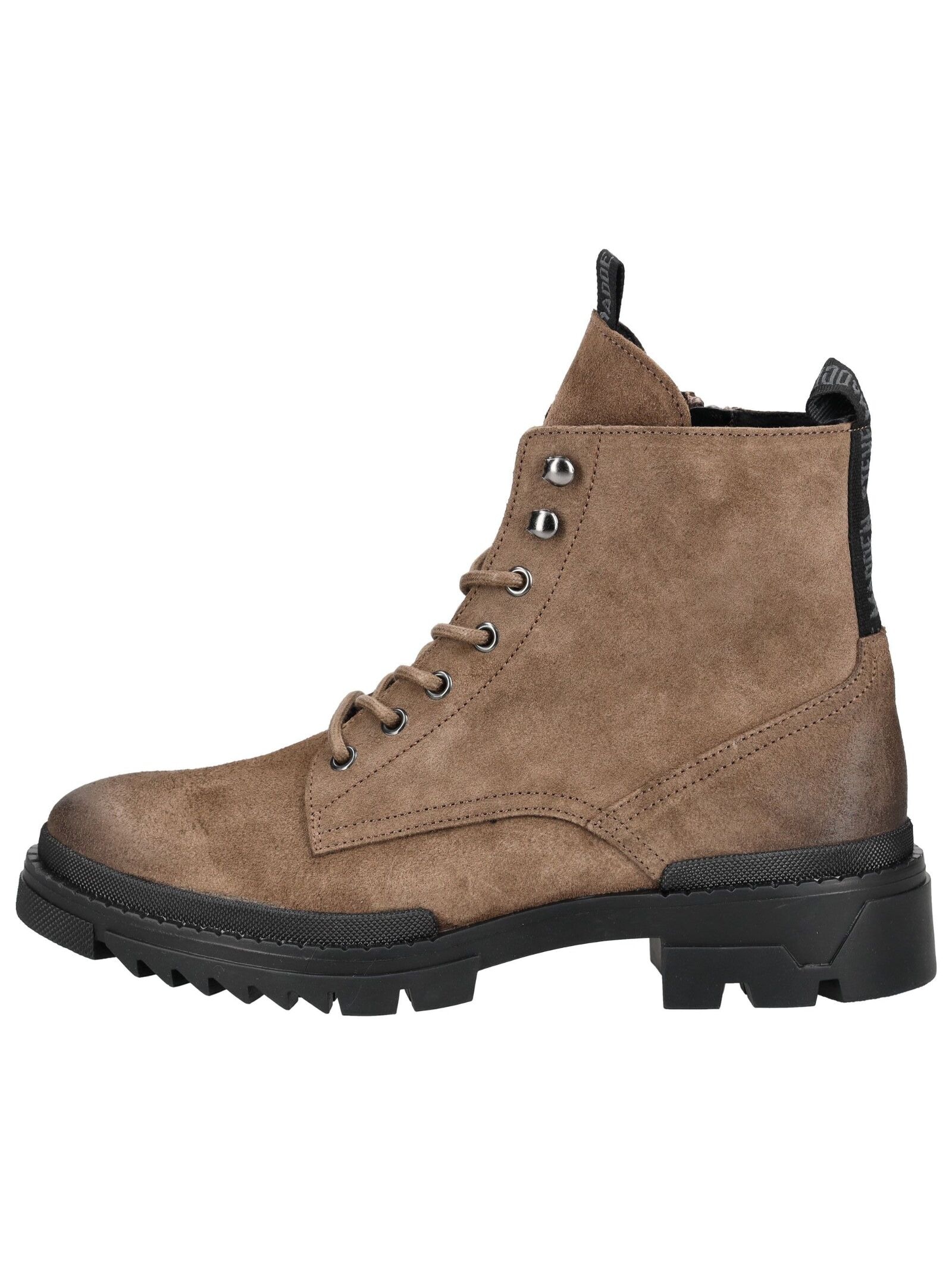 STEVE MADDEN Schnürstiefelette »STEVE MADDEN Stiefelette Veloursleder«
