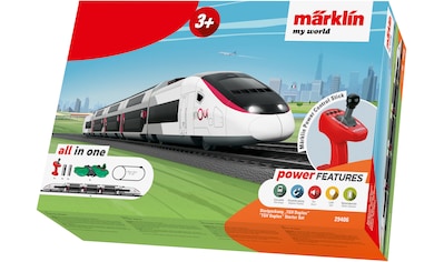 Modelleisenbahn-Set »Märklin my world - Startpackung TGV Duplex - 29406«