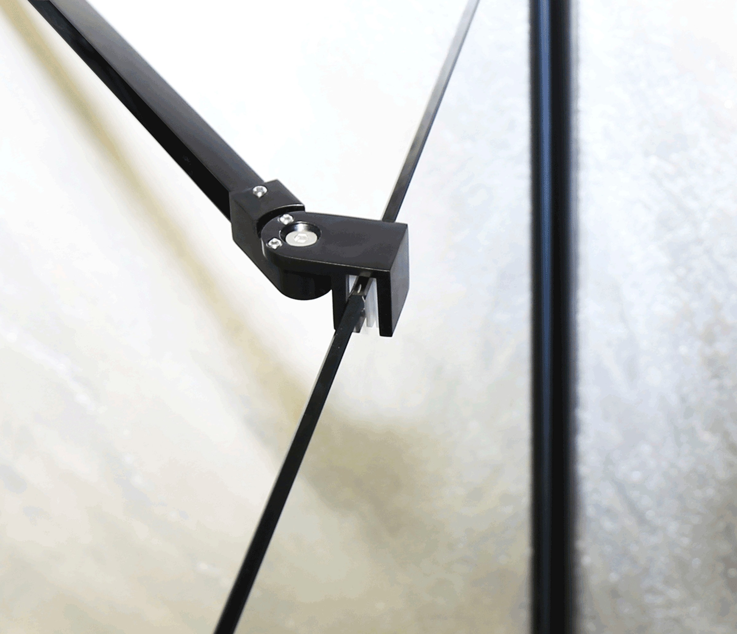 Sanotechnik Walk-in-Dusche »Freedom I Black«