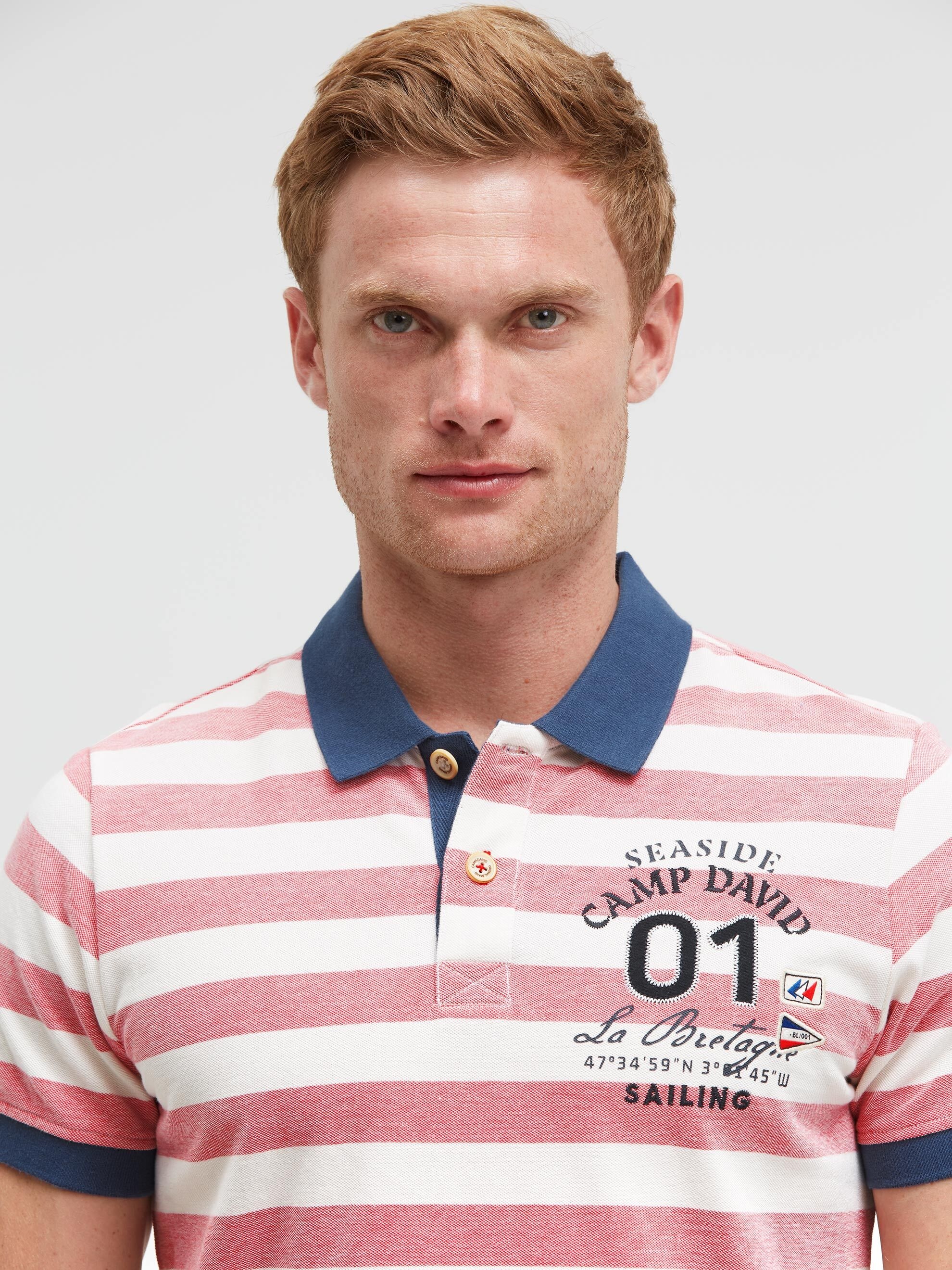 CAMP DAVID Poloshirt aus Baumwolle