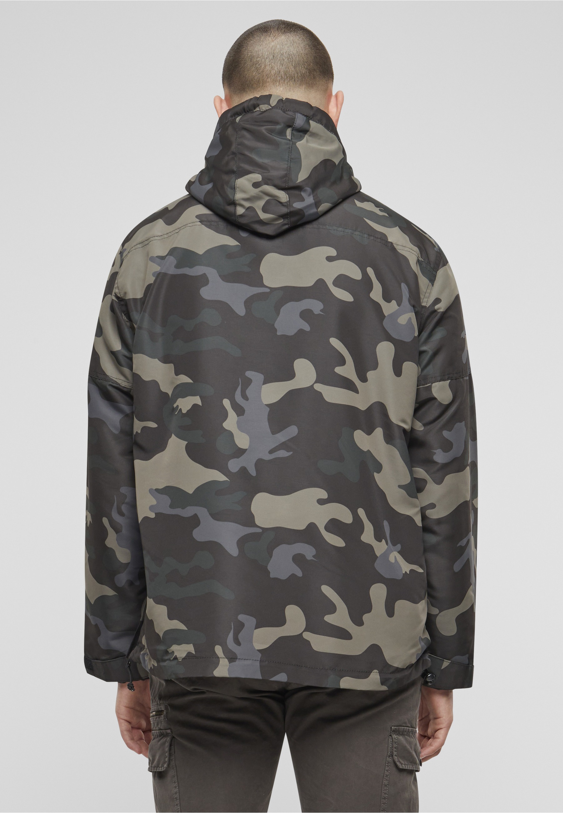 Brandit Allwetterjacke »Brandit Herren Windbreaker Sherpa« 1 Stk. tlg. mit Kapuze