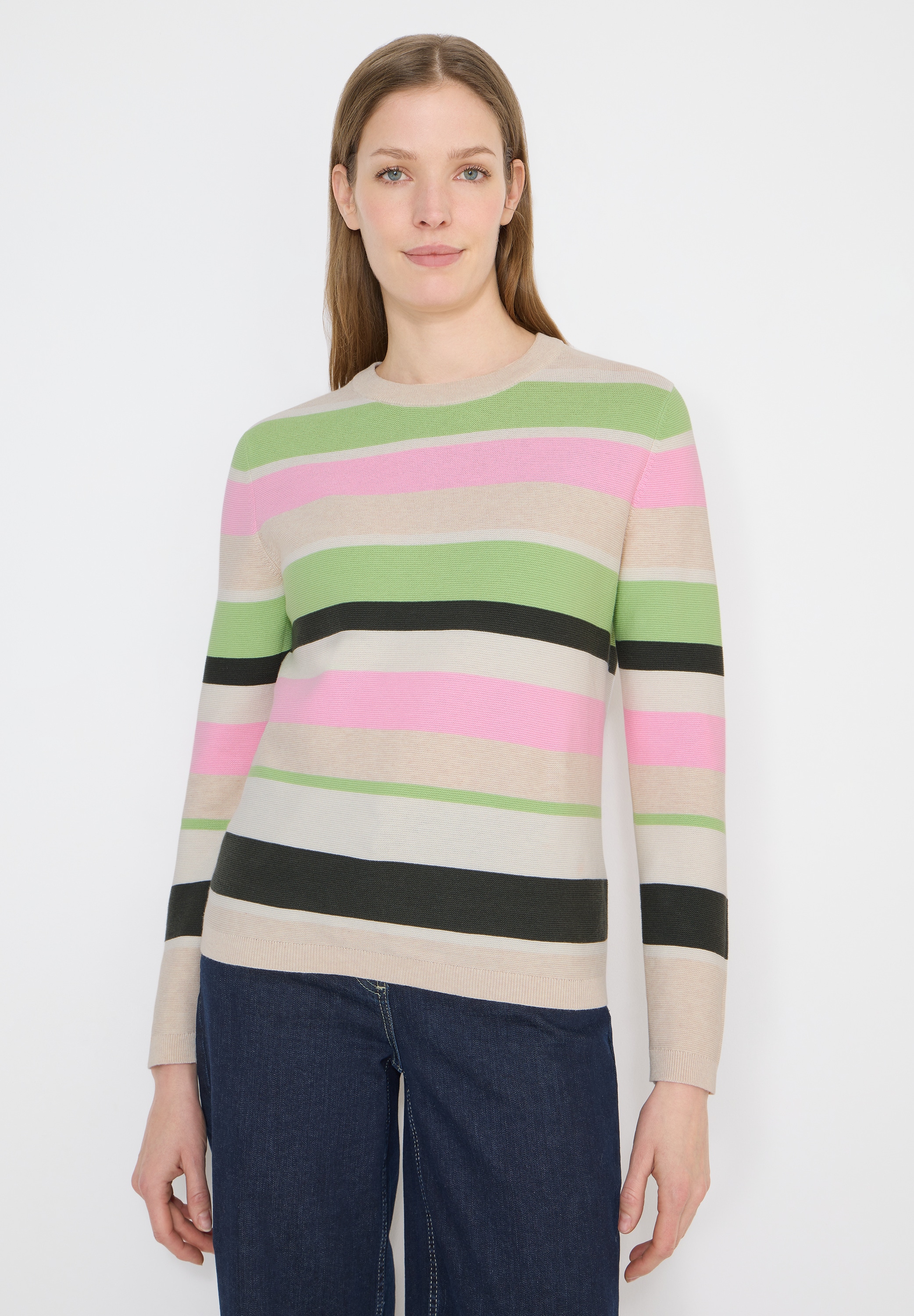 Cecil Strickpullover aus reiner Baumwolle