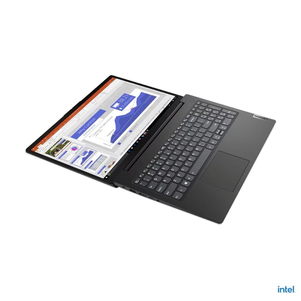 Lenovo Notebook »V15 G2« 39,6 cm / 15,6 ″ Intel Celeron 256 GB SSD Windows 11 Pro
